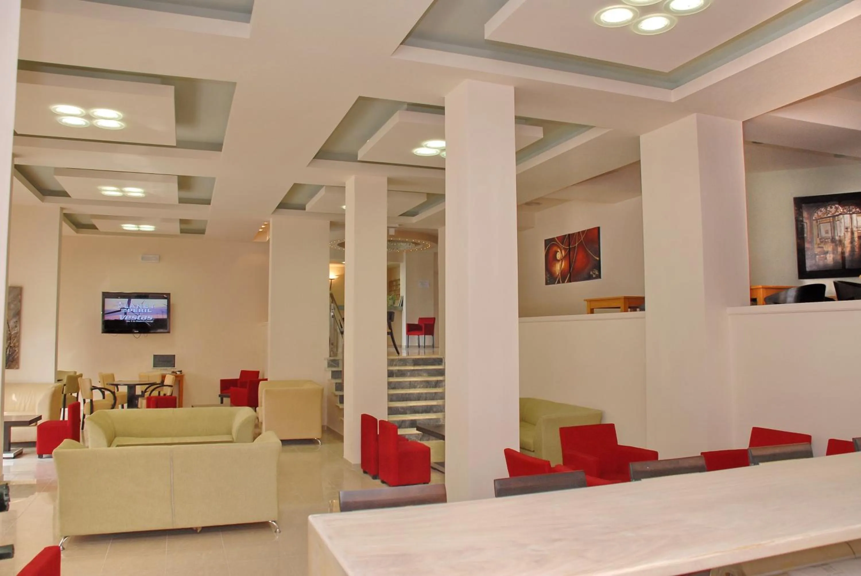 Lobby or reception in Glyfada Beach Hotel