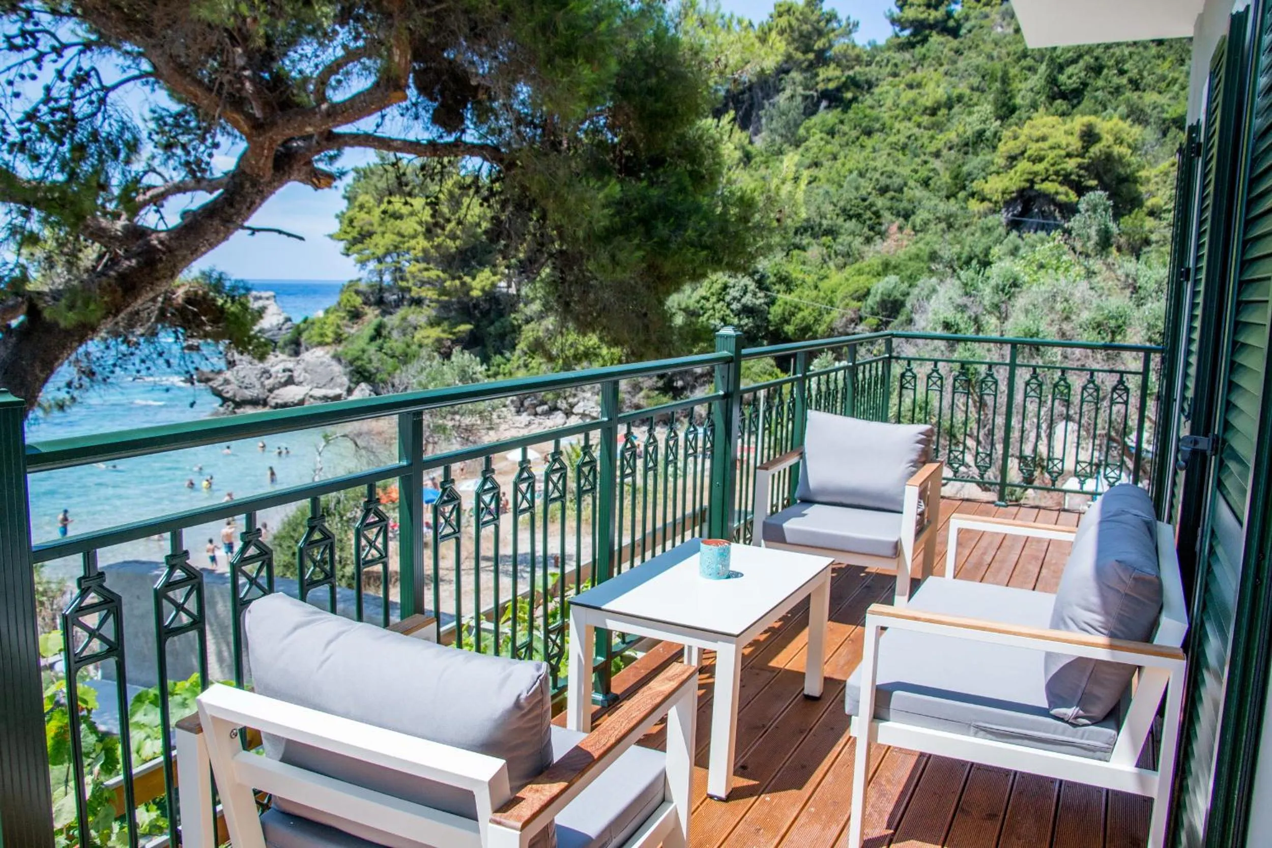 Balcony/Terrace in Glyfada Beach Hotel