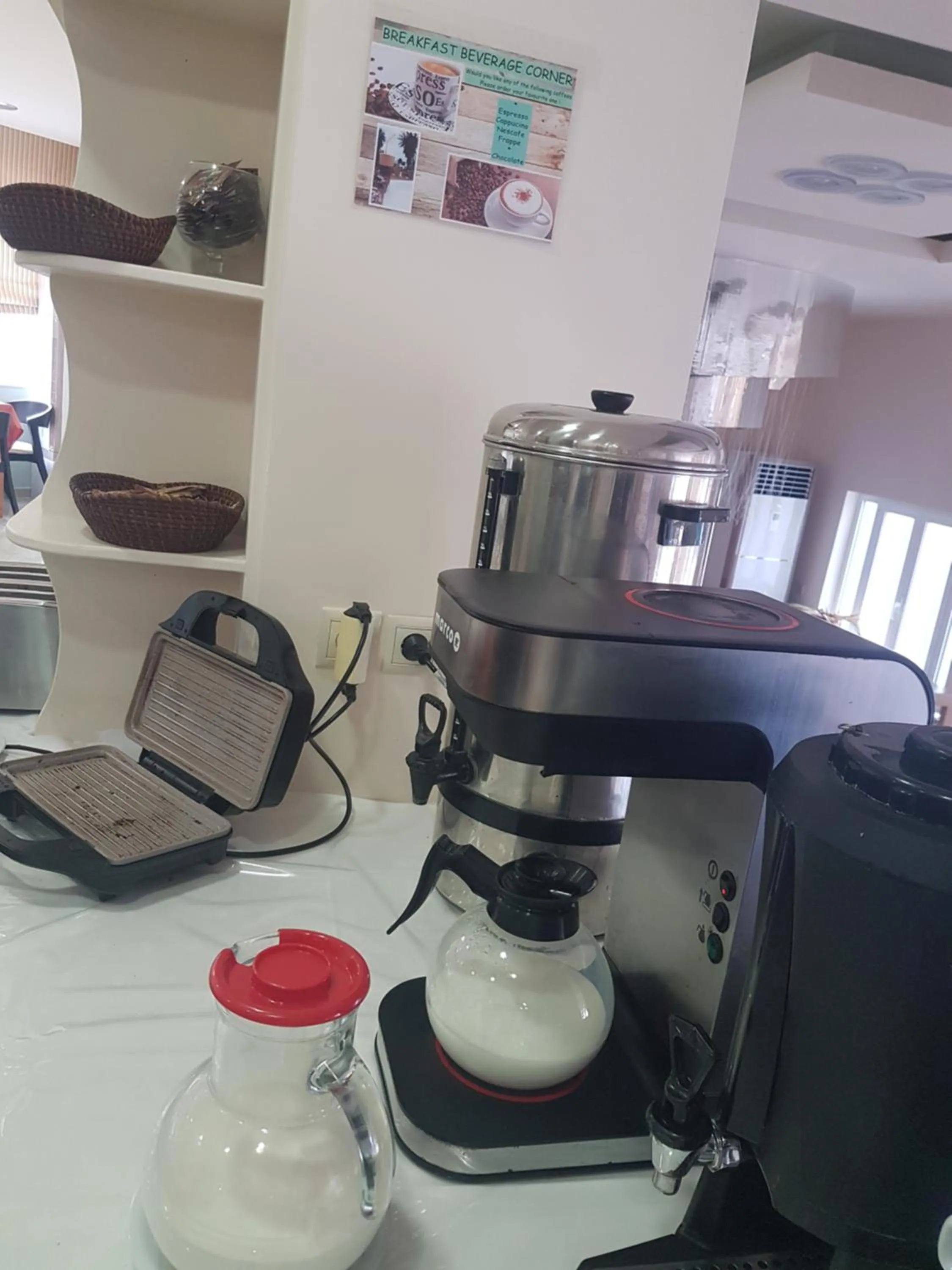 Buffet breakfast in Glyfada Beach Hotel