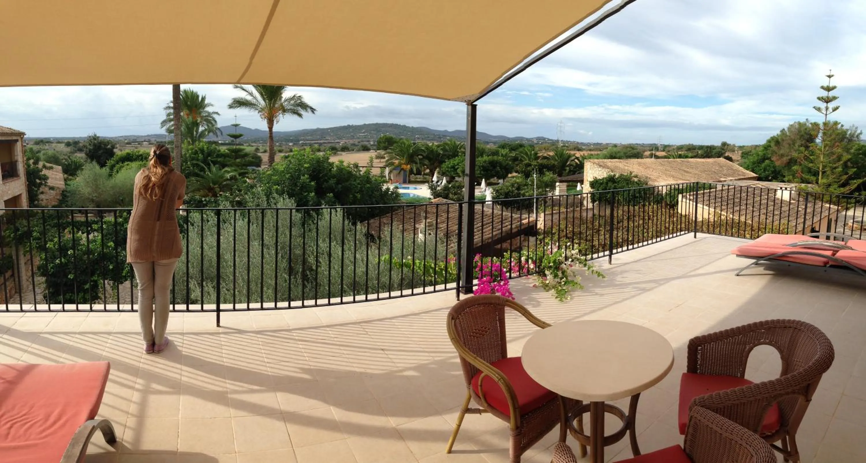 Balcony/Terrace in Hotel Son Trobat Wellness & Spa