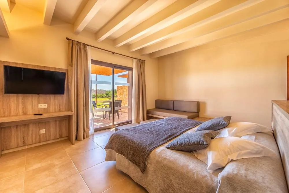 Bedroom, Bed in Hotel Son Trobat Wellness & Spa