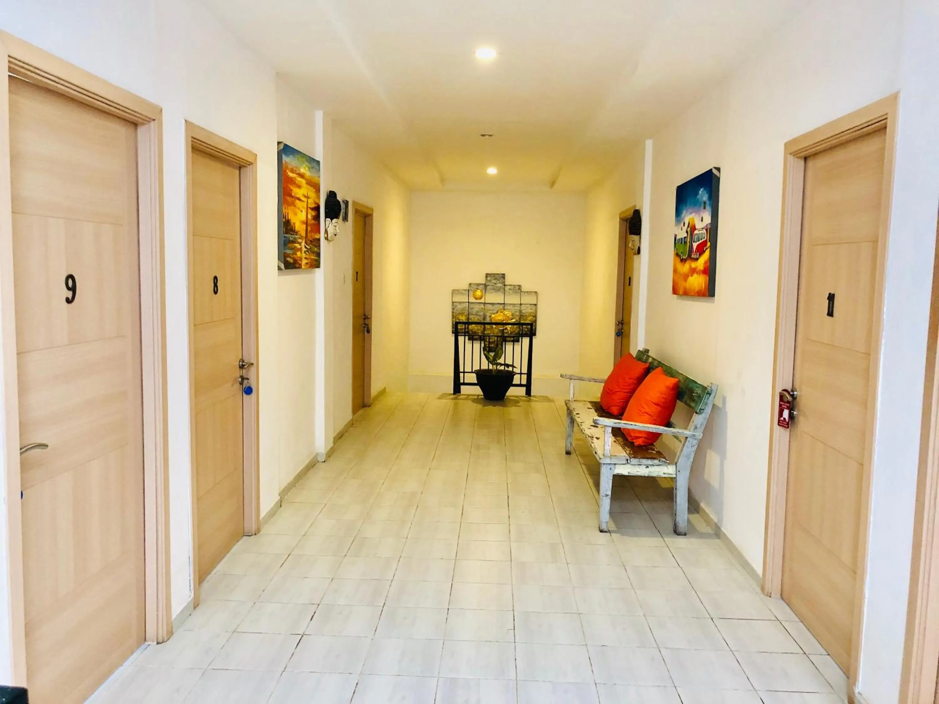 Lobby or reception in Blue Ocean Hotel