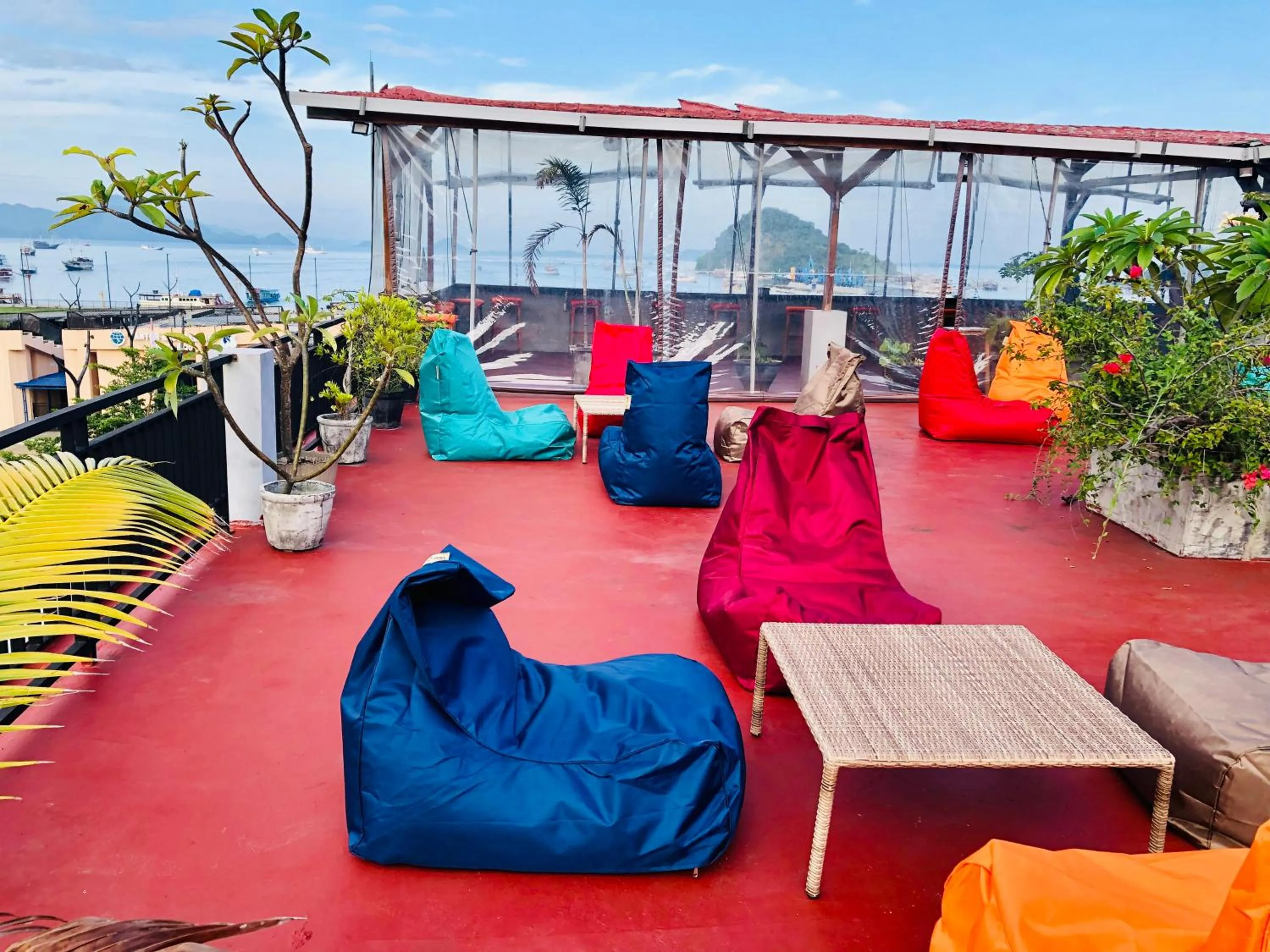 Balcony/Terrace in Blue Ocean Hotel