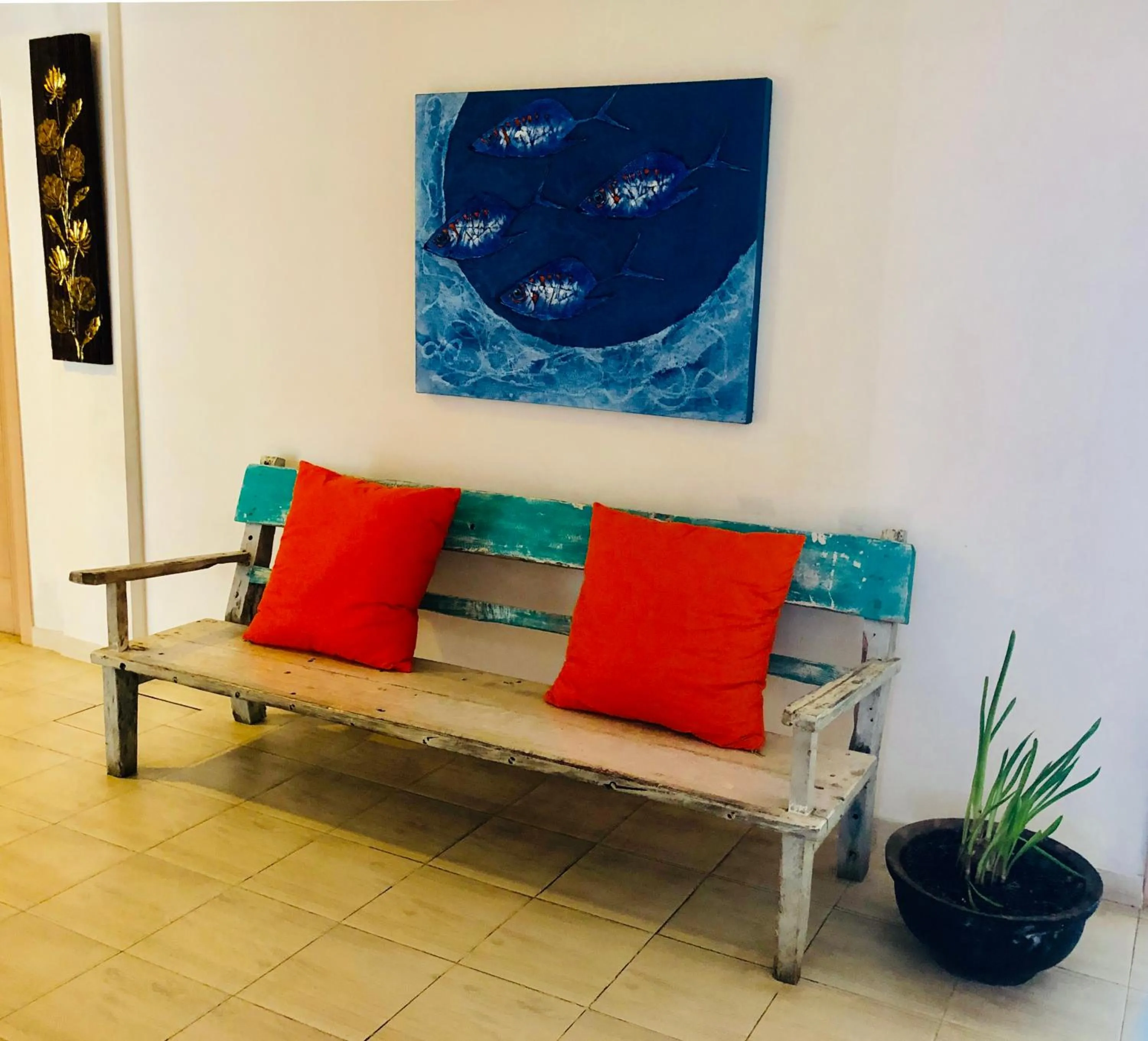 Lobby or reception in Blue Ocean Hotel