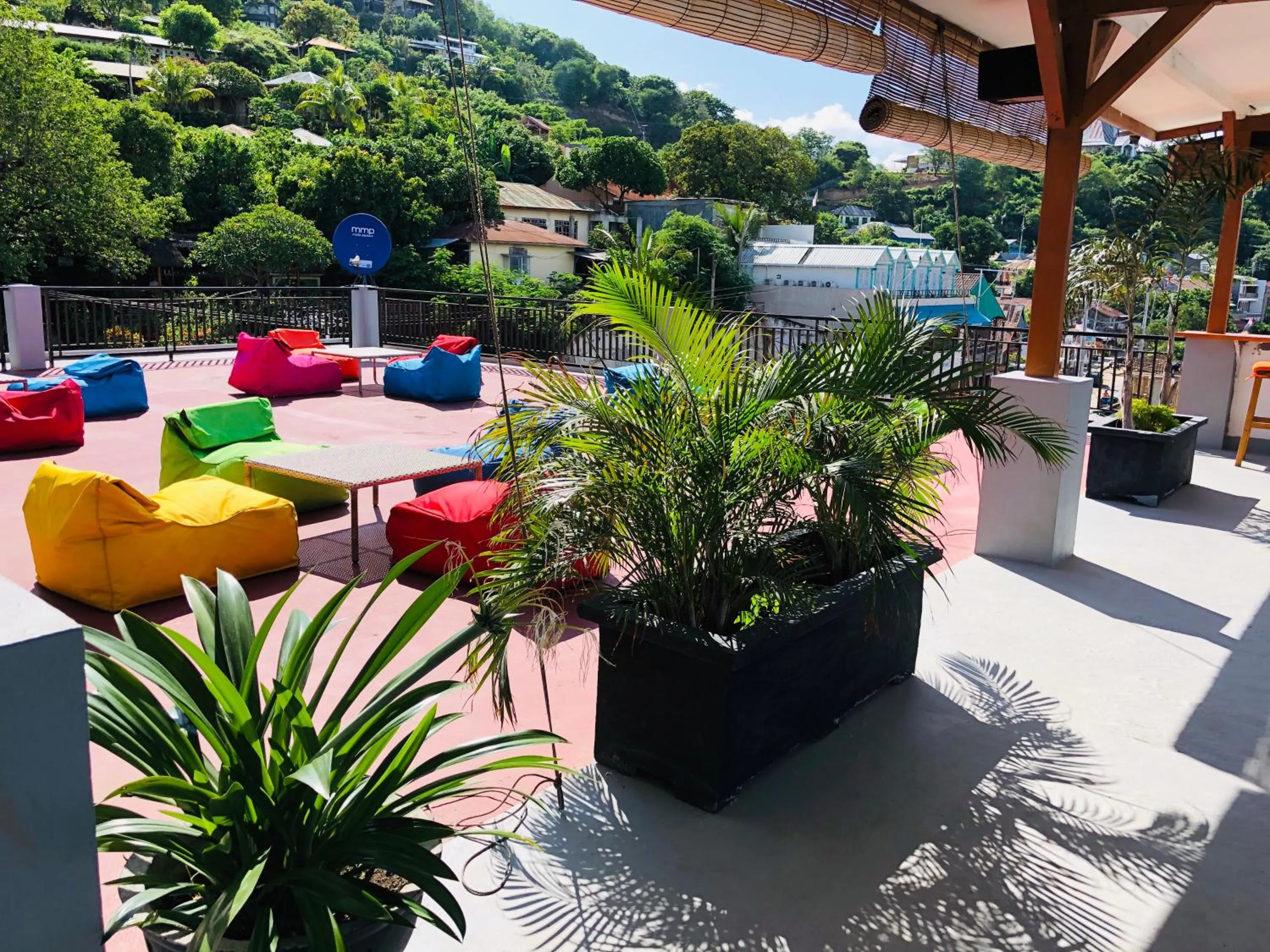 Balcony/Terrace in Blue Ocean Hotel