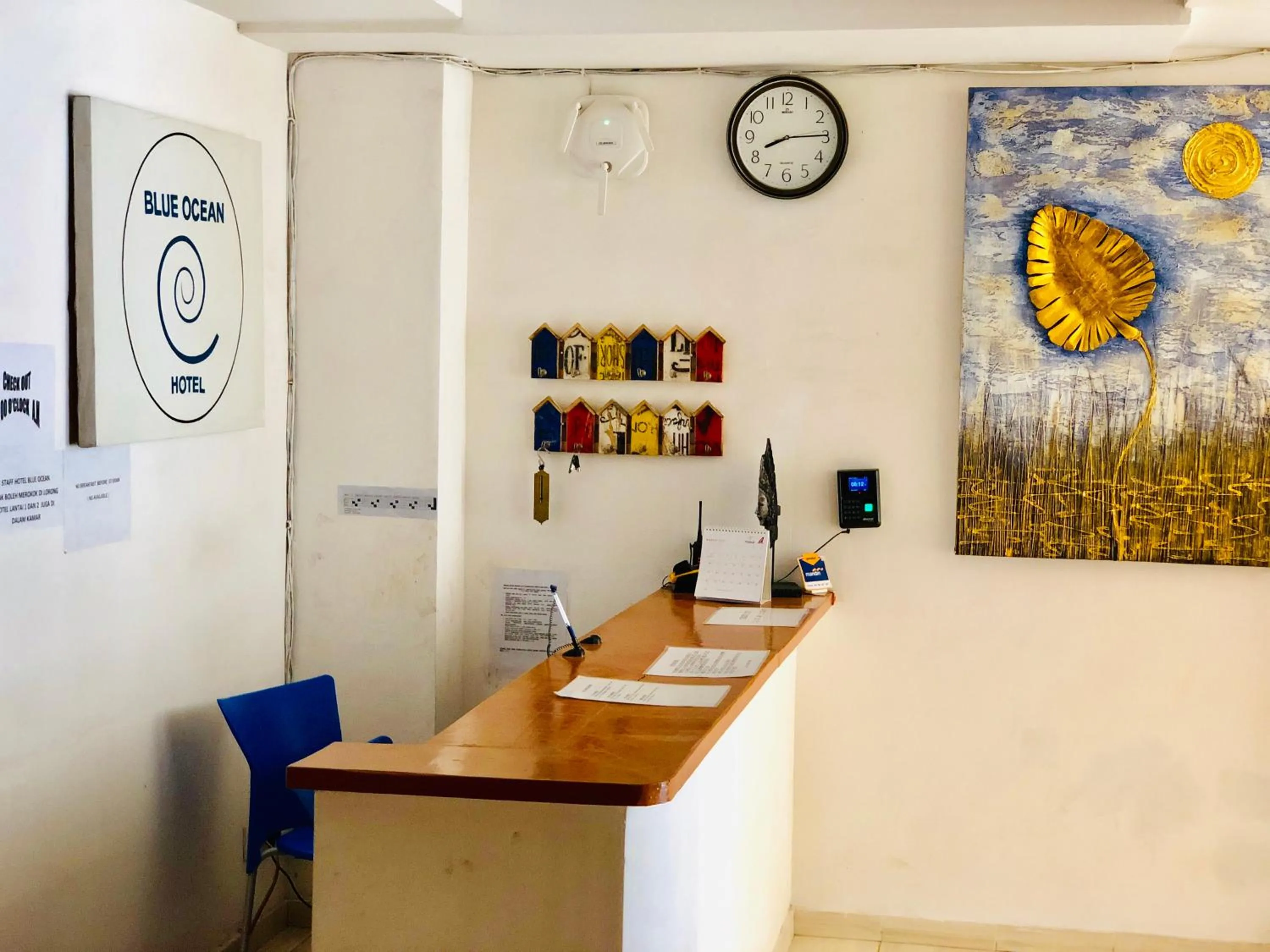 Lobby or reception in Blue Ocean Hotel