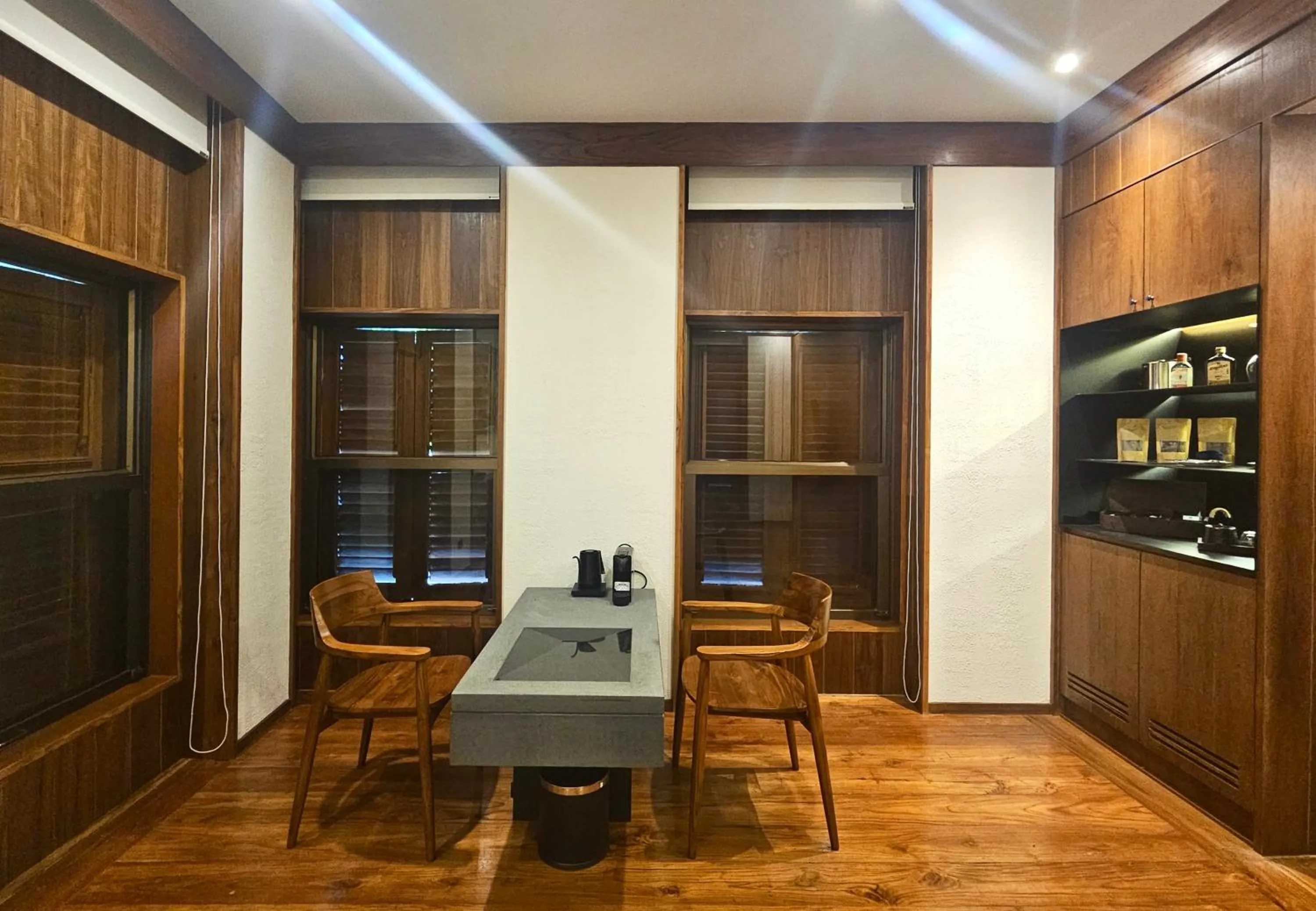 Seating area in Kaomai Lanna Resort