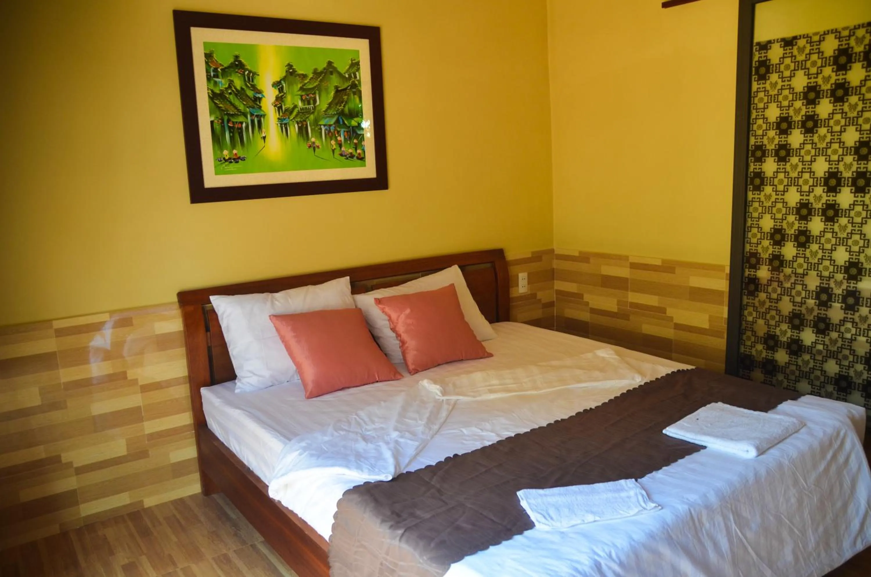 Bedroom, Bed in Coco Bungalows Hoi An