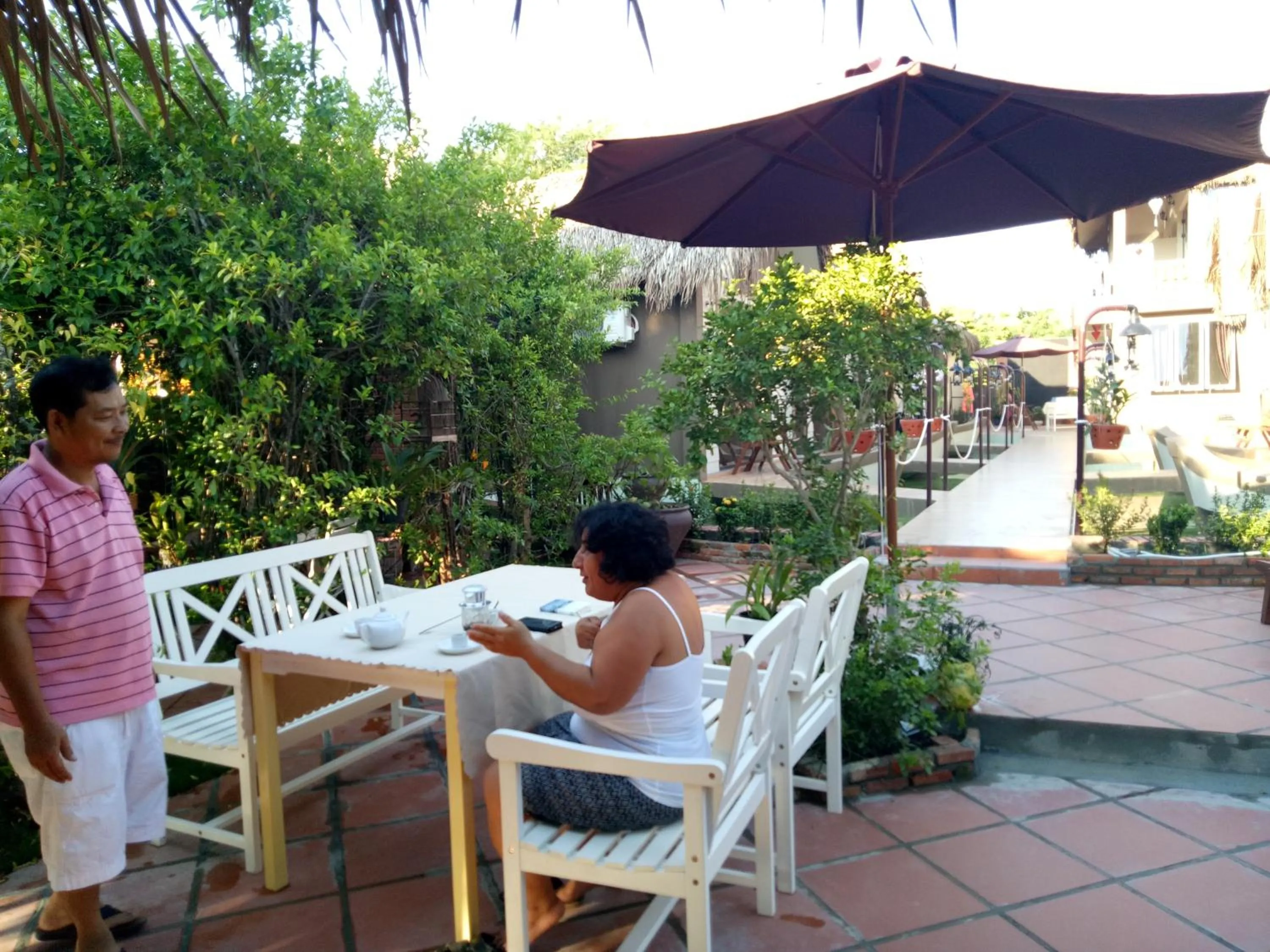 Garden in Coco Bungalows Hoi An