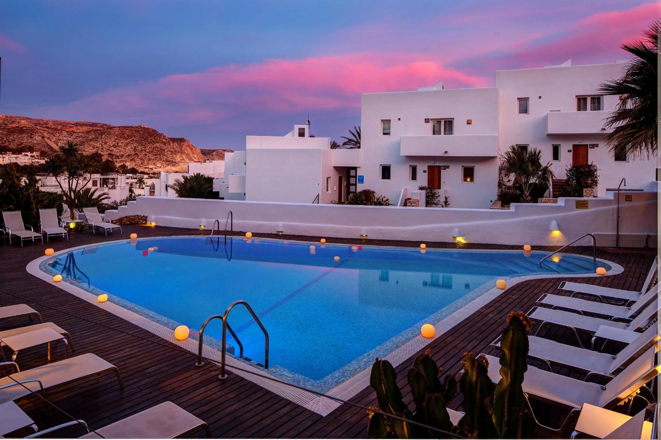 Sunset in Boutique Hotel El Tio Kiko