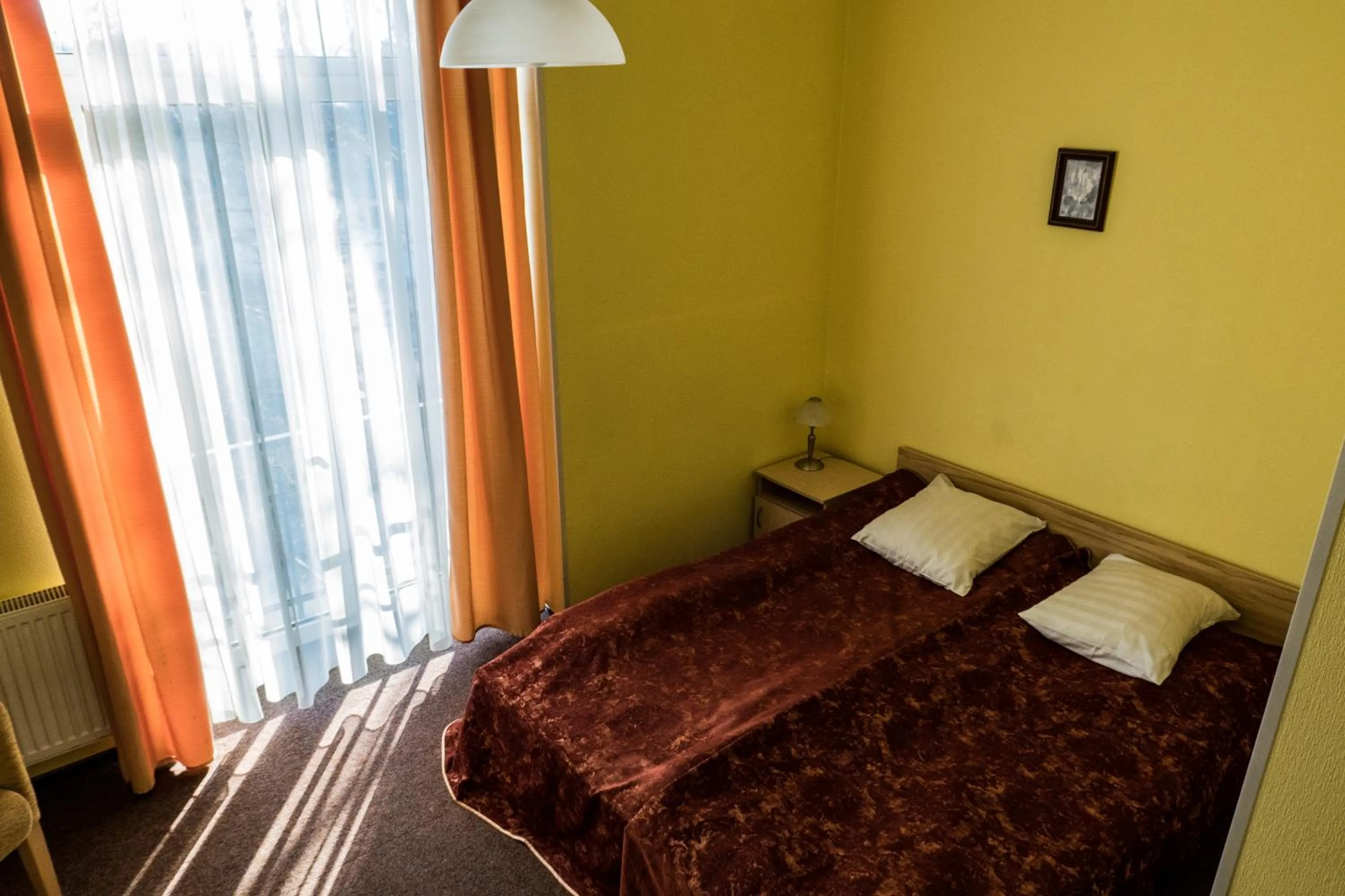 Bed in Hotel Vilmaja