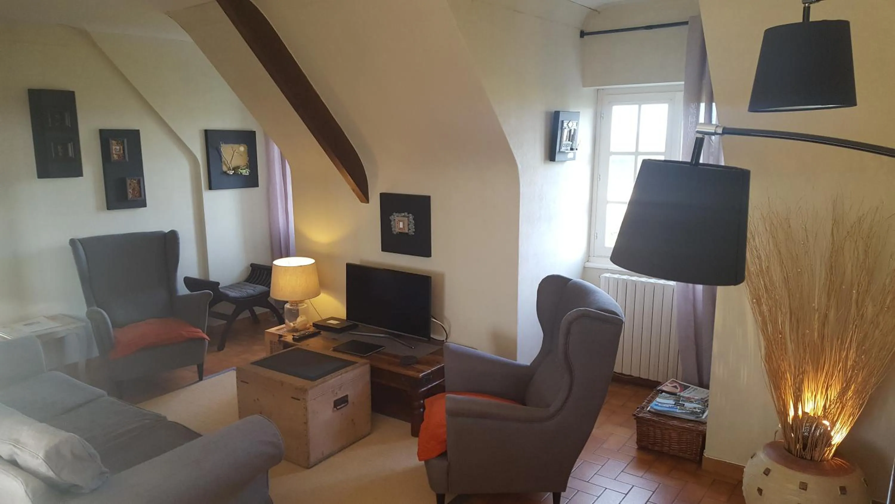 Living room in L'Horizon Holiday Apartment
