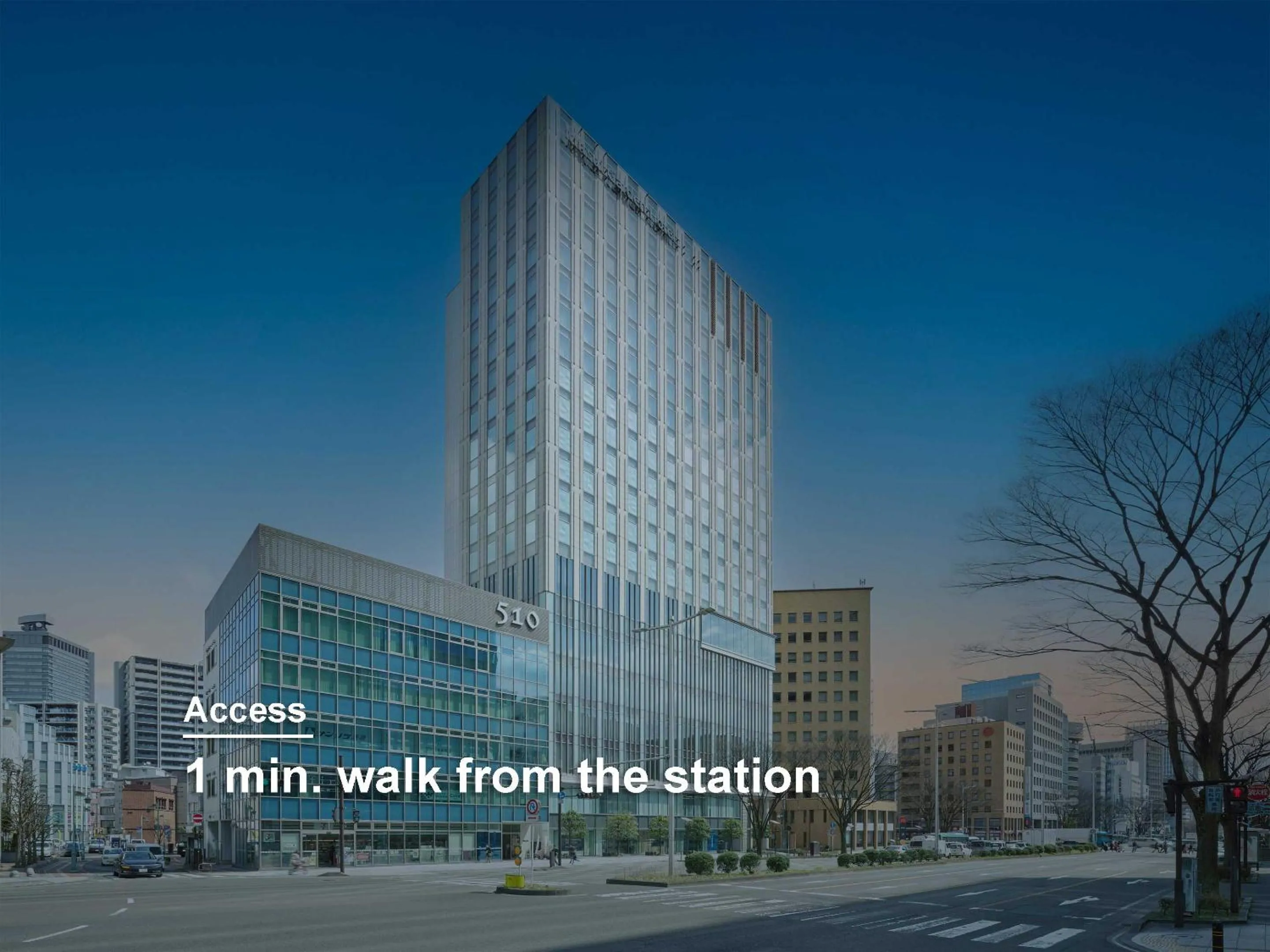 Property building in Mitsui Garden Hotel Sendai - Reopening on June 14