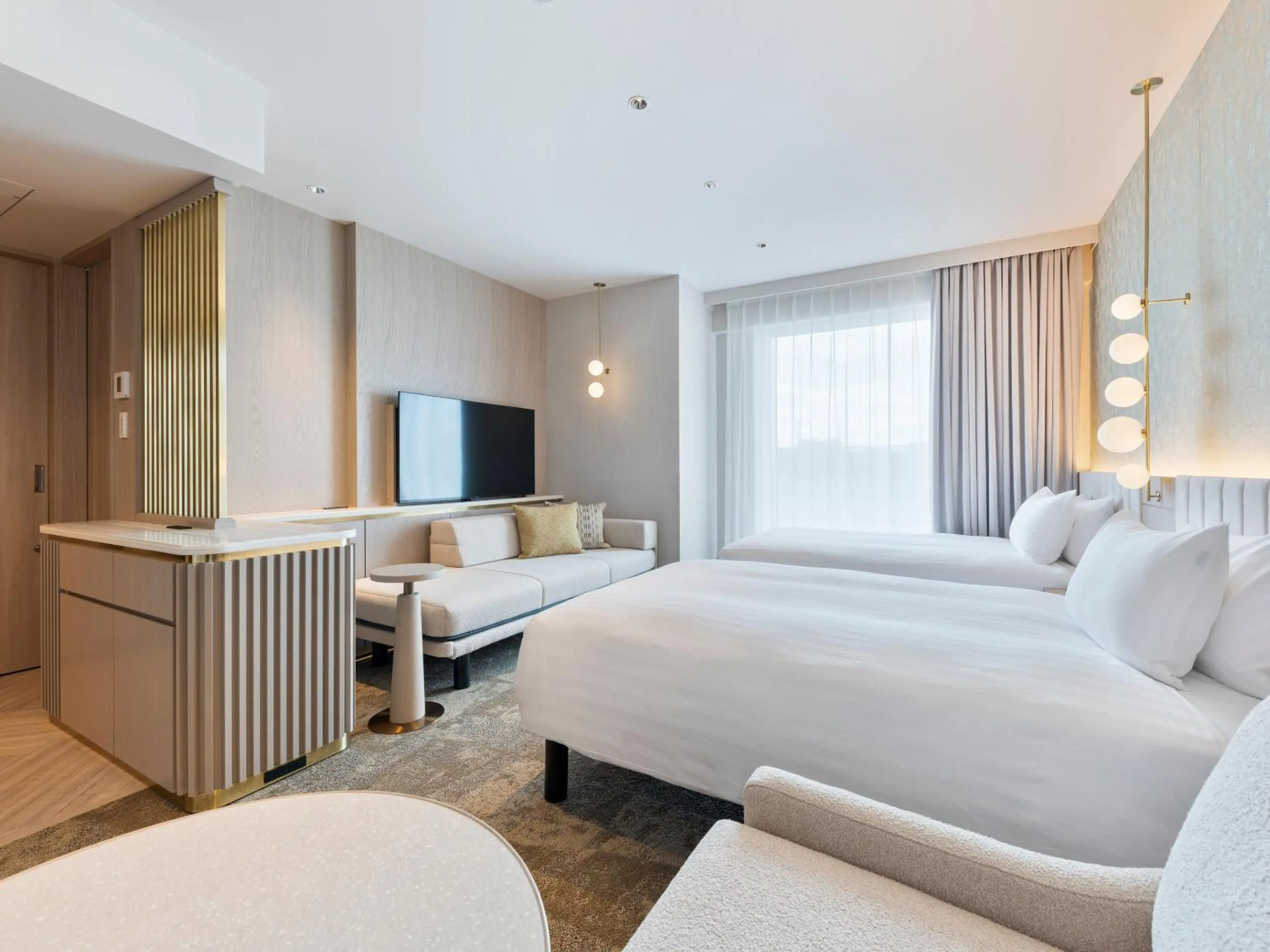Photo of the whole room, Bed in Mitsui Garden Hotel Sendai - Reopening on June 14