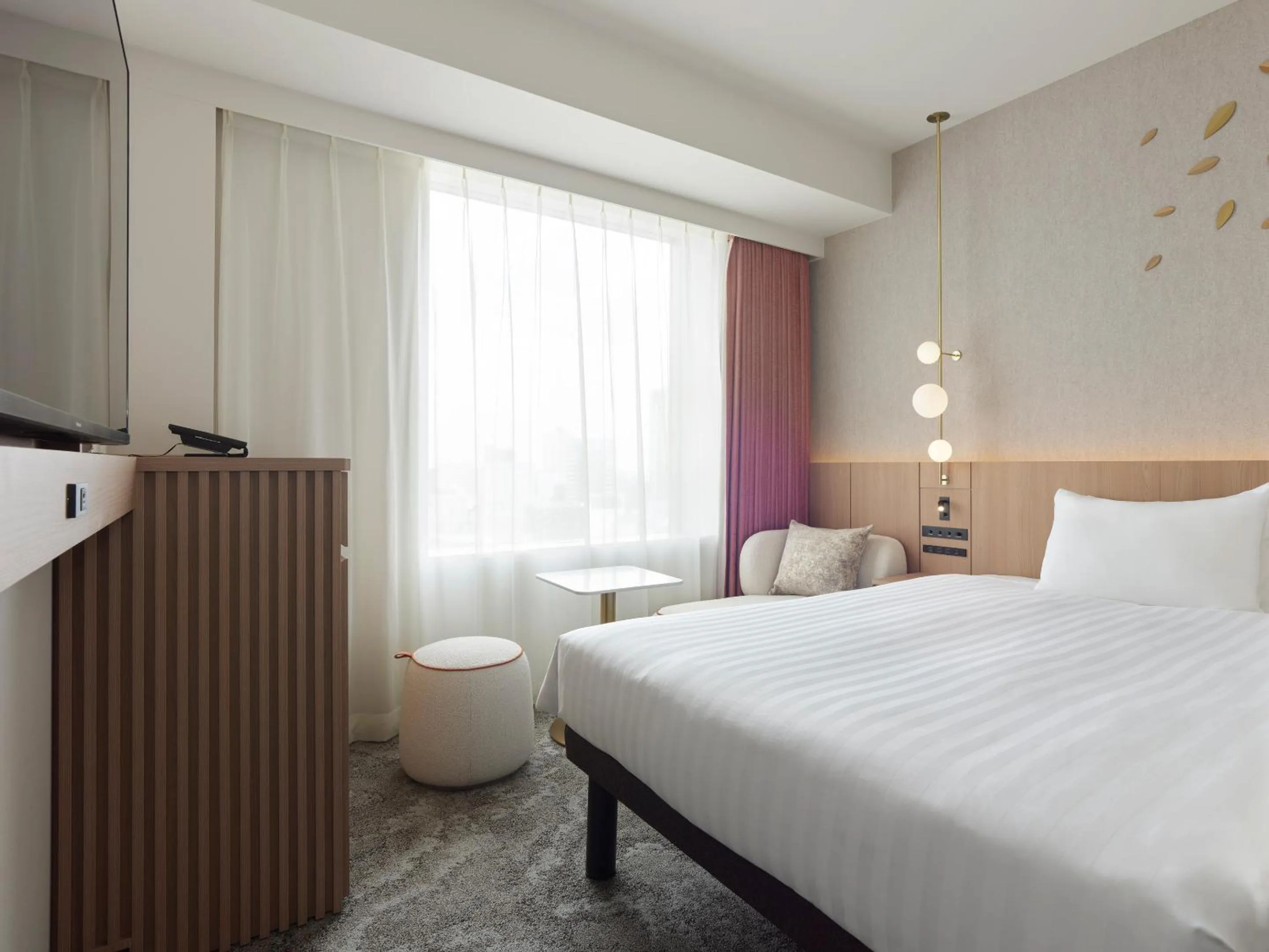 Photo of the whole room, Bed in Mitsui Garden Hotel Sendai - Reopening on June 14