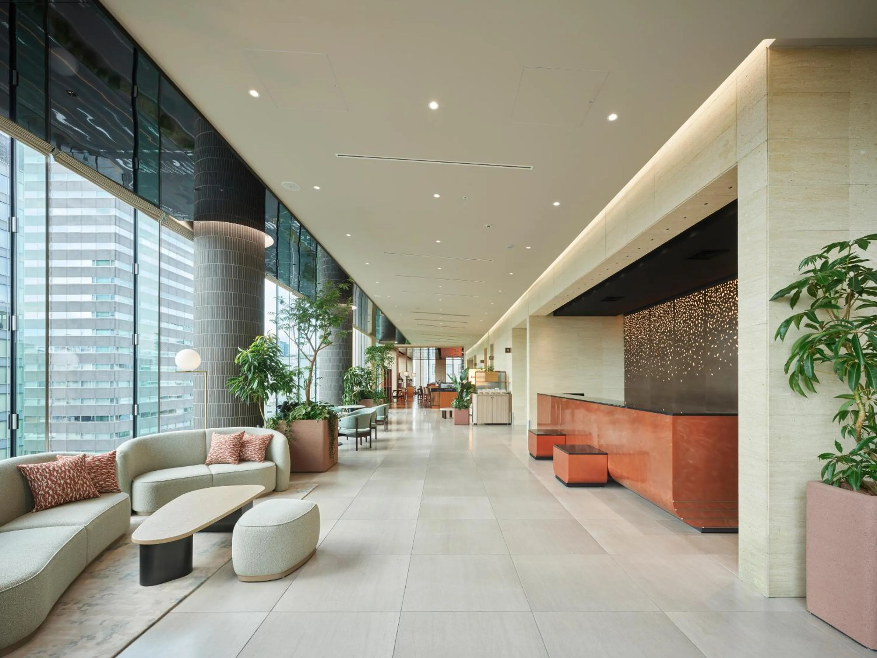 Lobby or reception in Mitsui Garden Hotel Sendai - Reopening on June 14