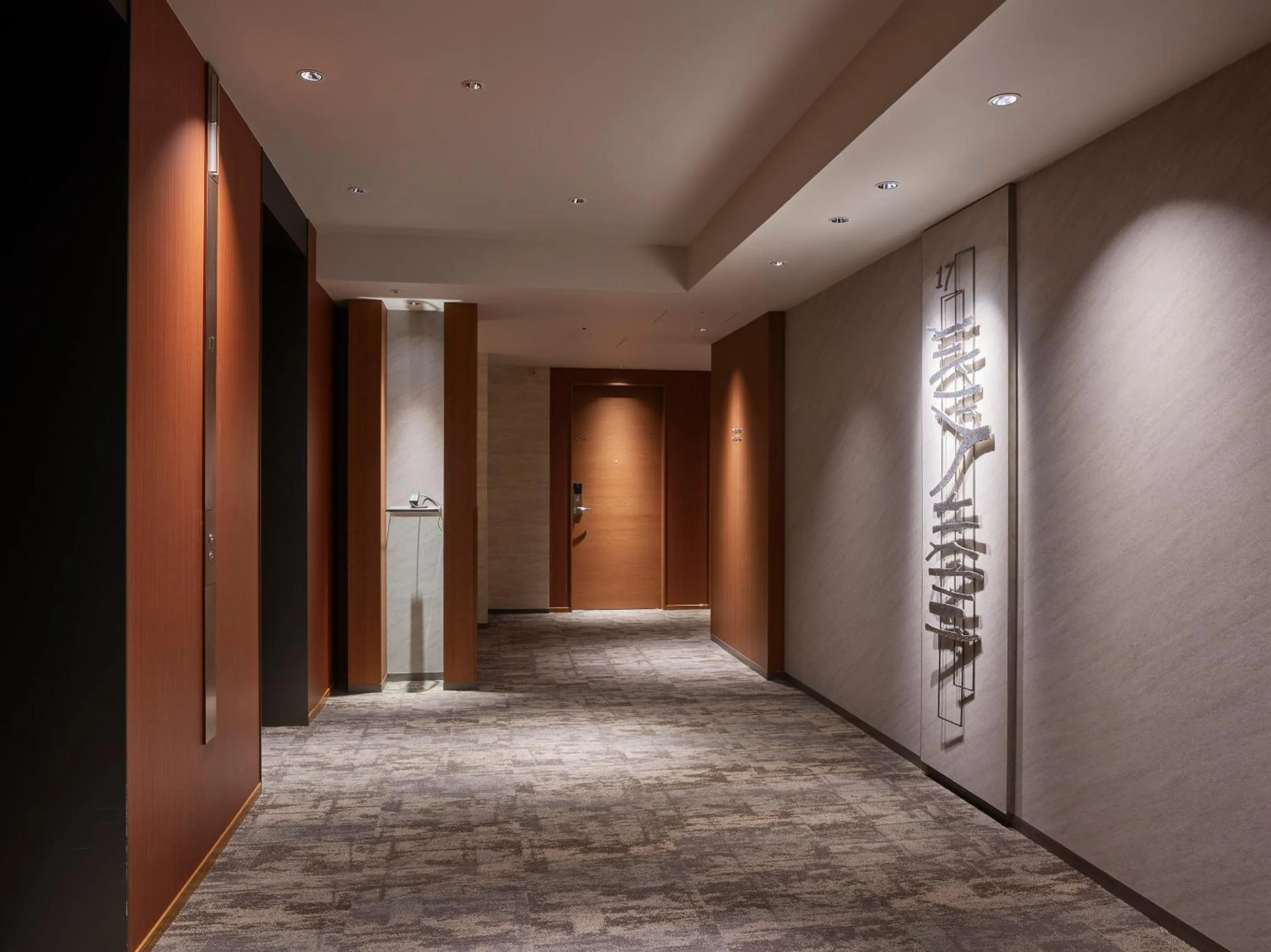Decorative detail in Mitsui Garden Hotel Sendai - Reopening on June 14