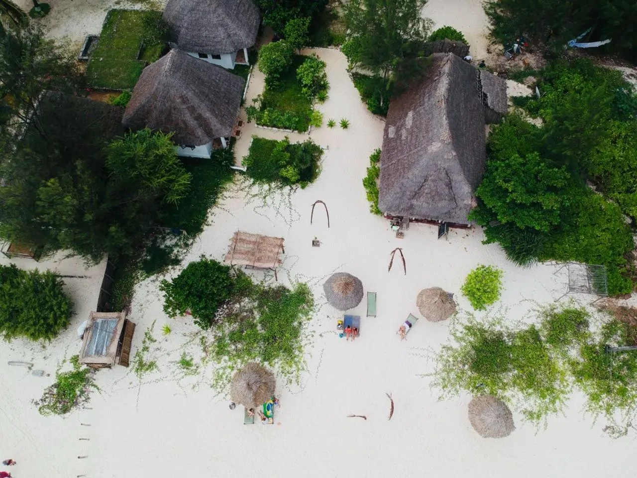 Bird's eye view in Blue Earth Beach Bungalow