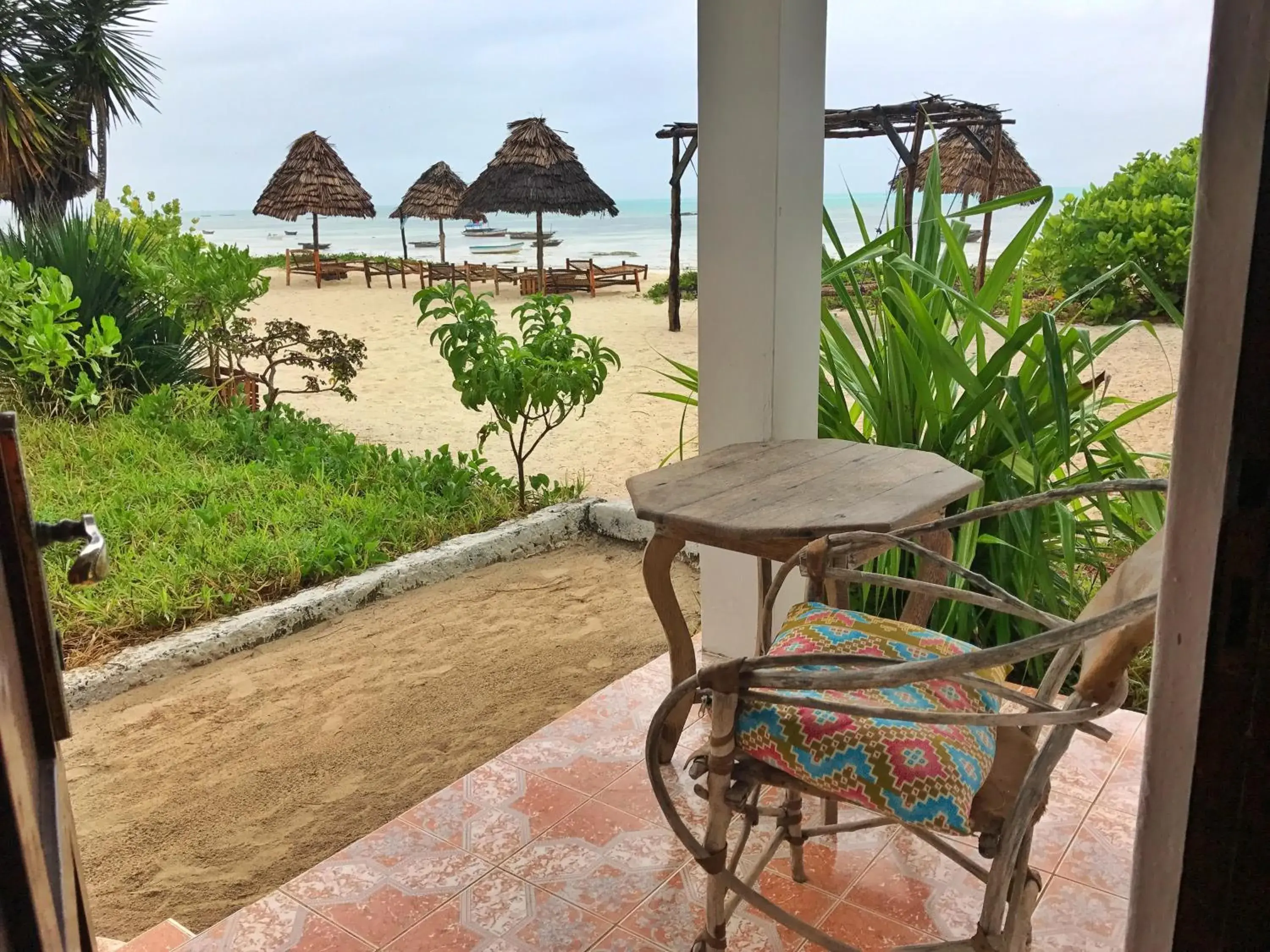 Double Room with Sea View in Blue Earth Beach Bungalow Double Room with Sea View in Blue Earth Beach Bungalow