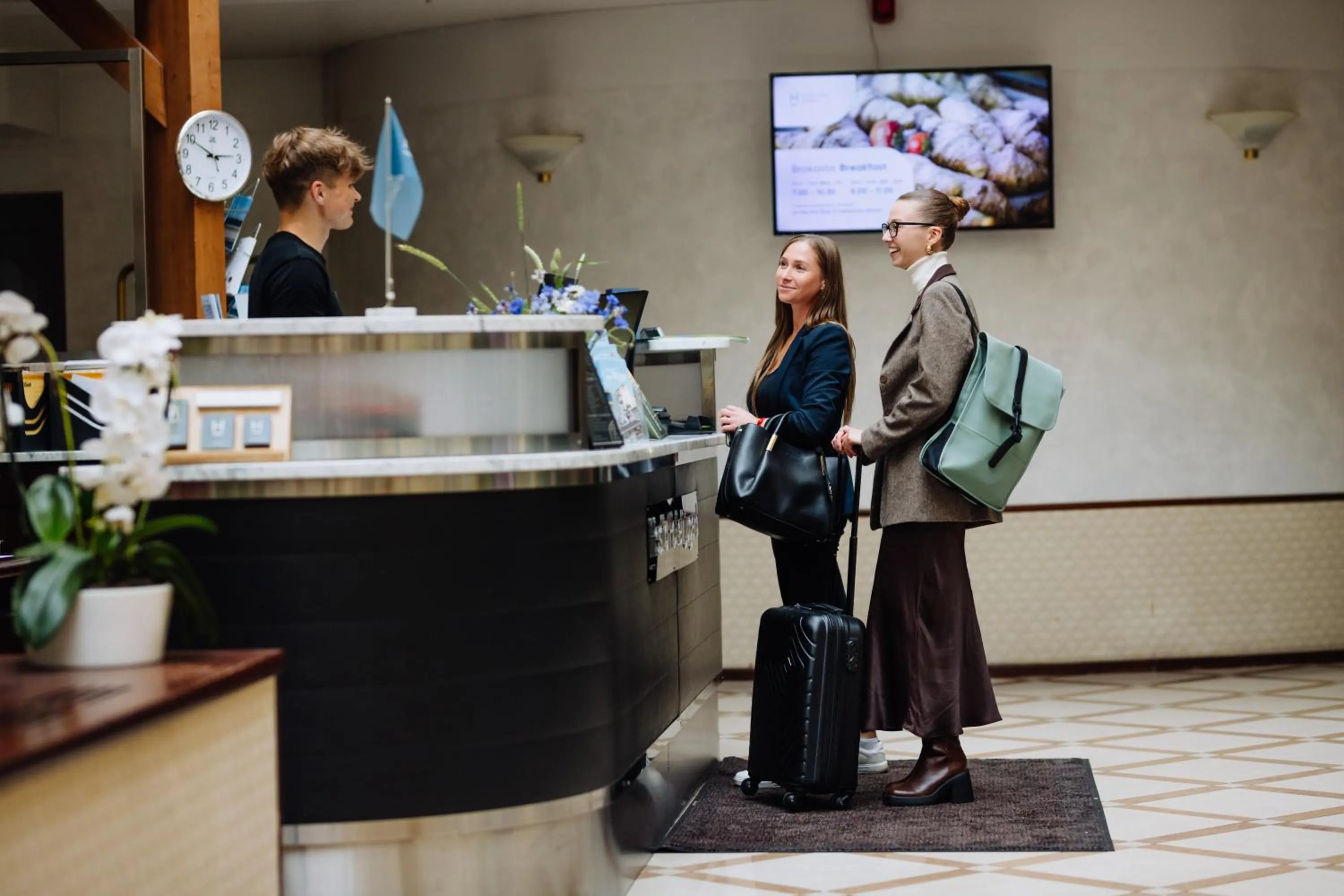 Lobby or reception in Hestia Hotel Jugend