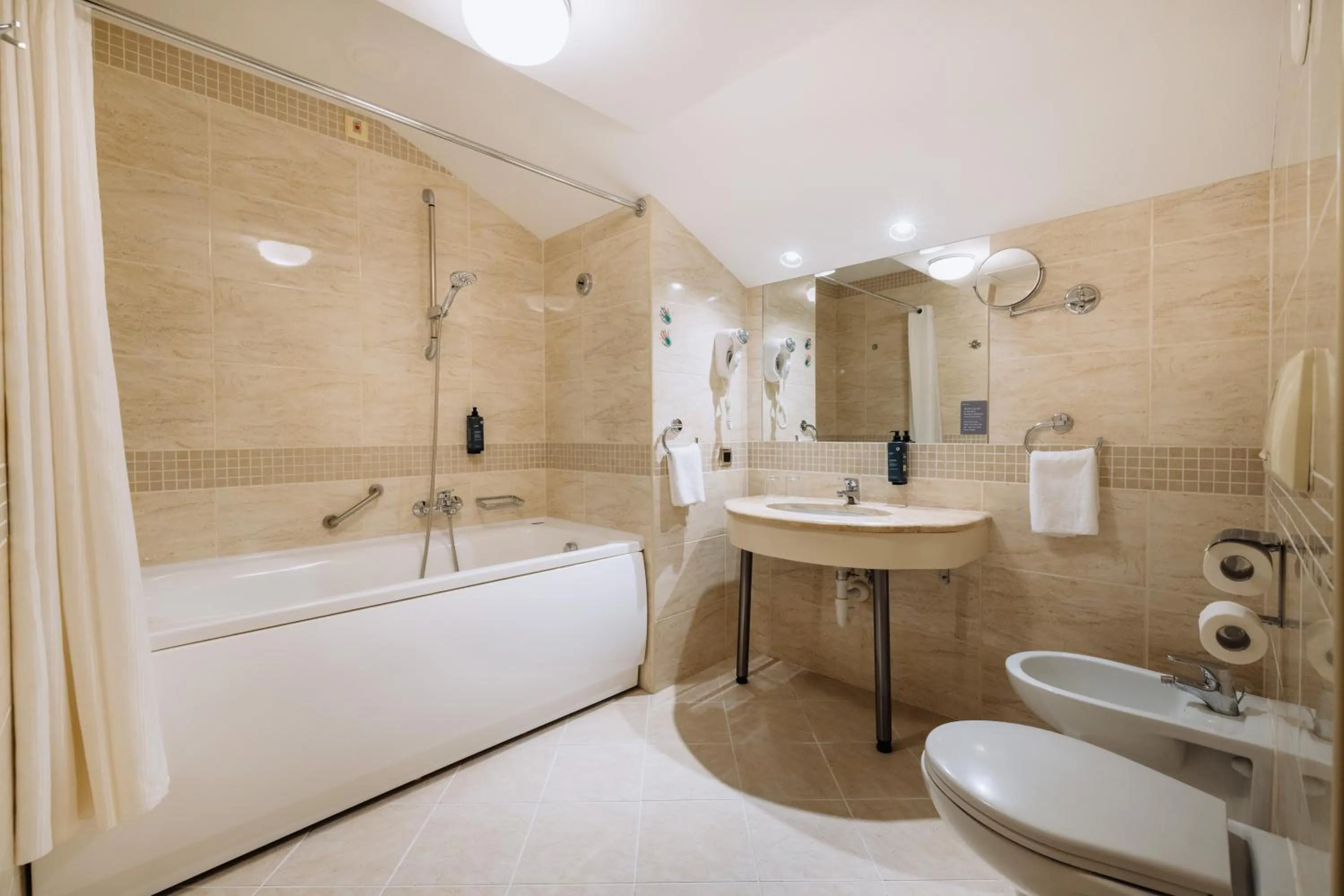 Bathroom in Hestia Hotel Jugend