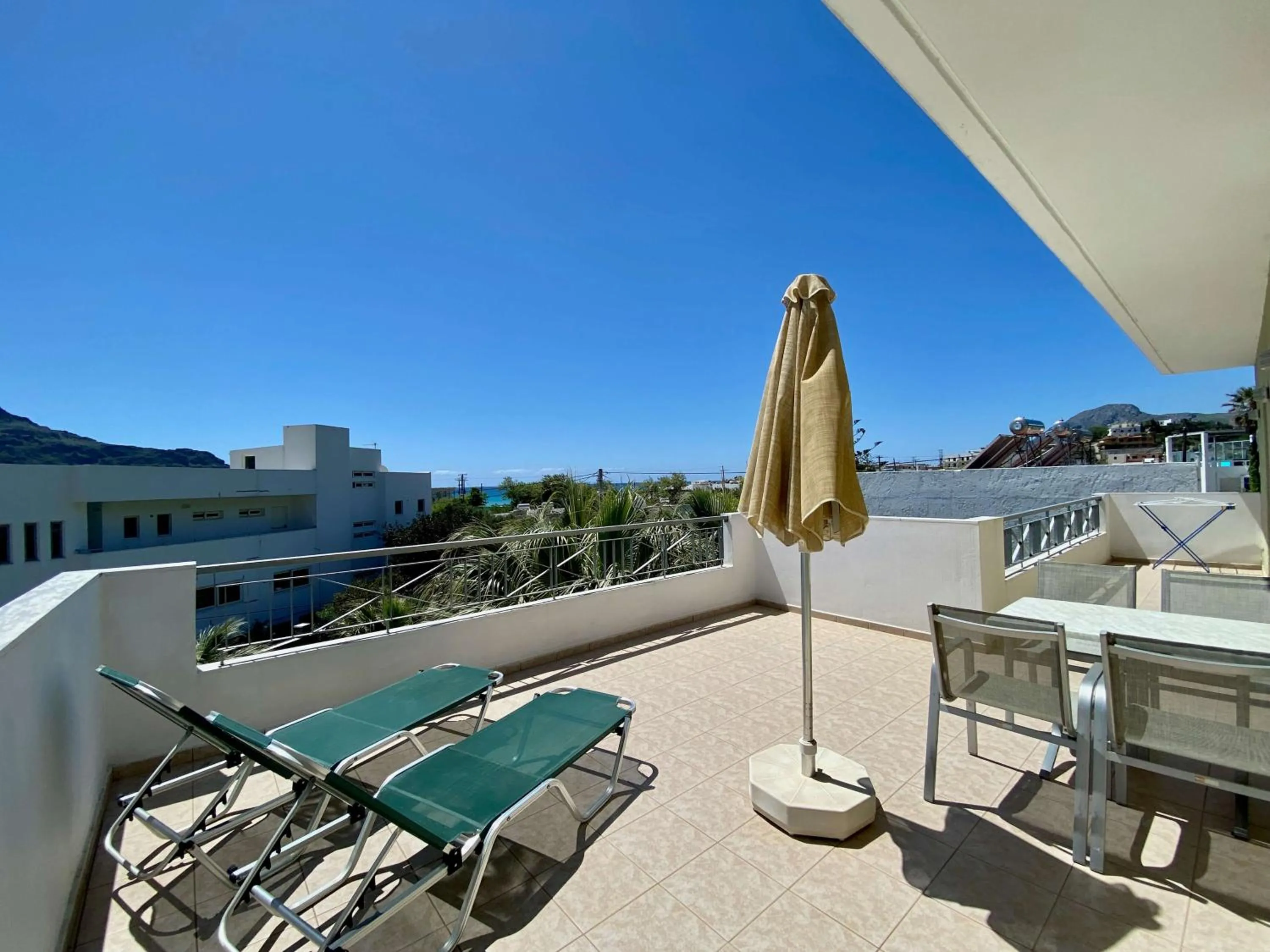 Balcony/Terrace in Manolis Apartments plakias