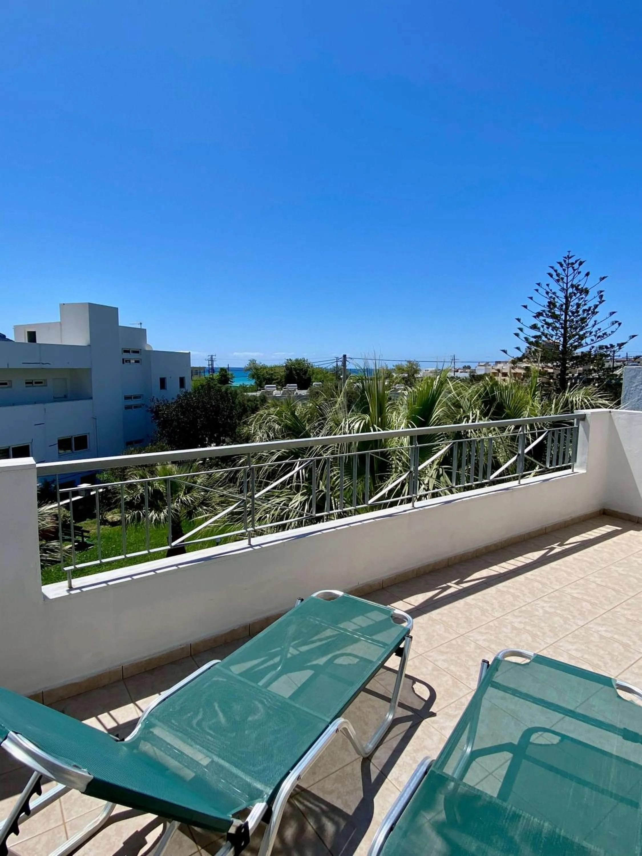 Balcony/Terrace in Manolis Apartments plakias