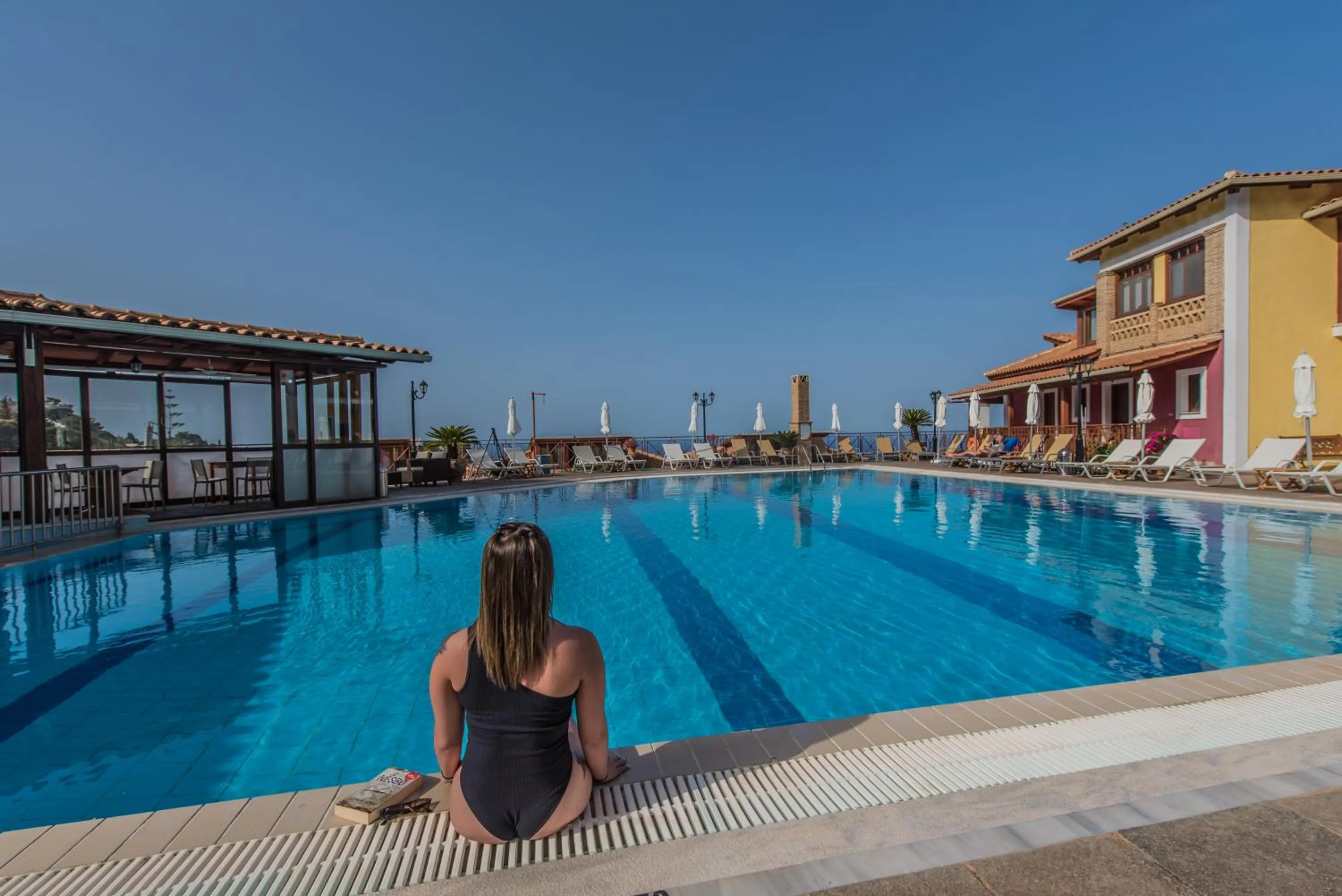 Swimming pool in Sea View Village