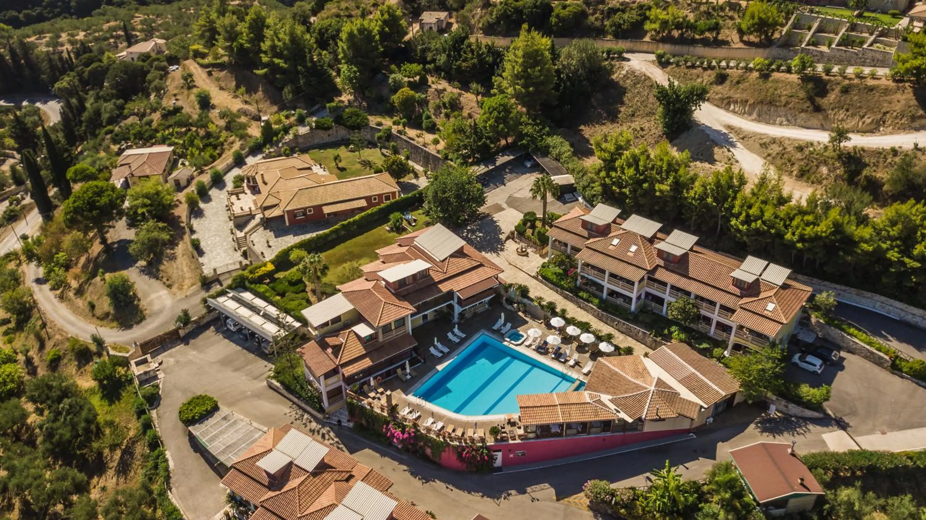 Bird's eye view in Sea View Village