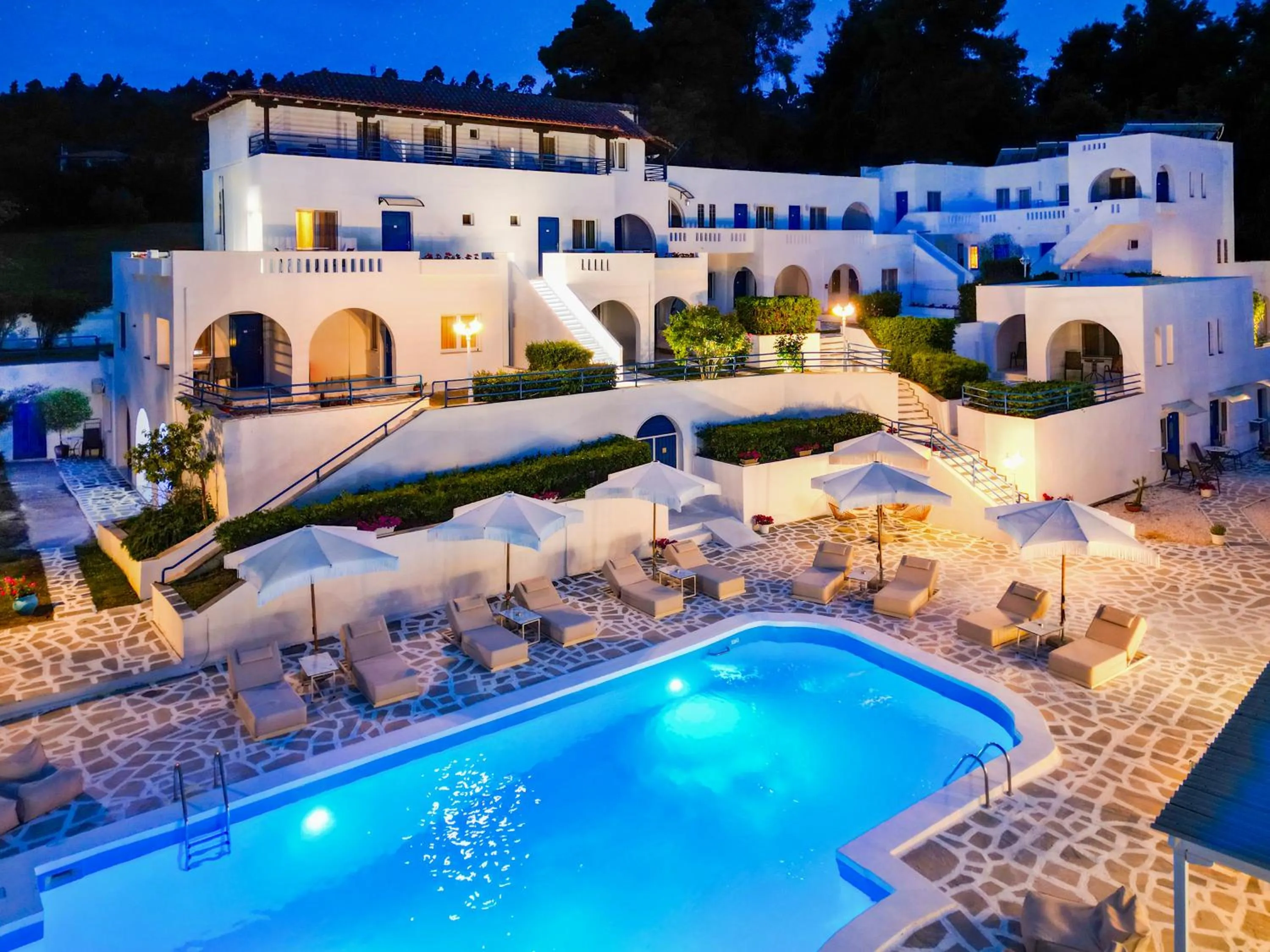 Property building in Theo Bungalows Boutique Hotel