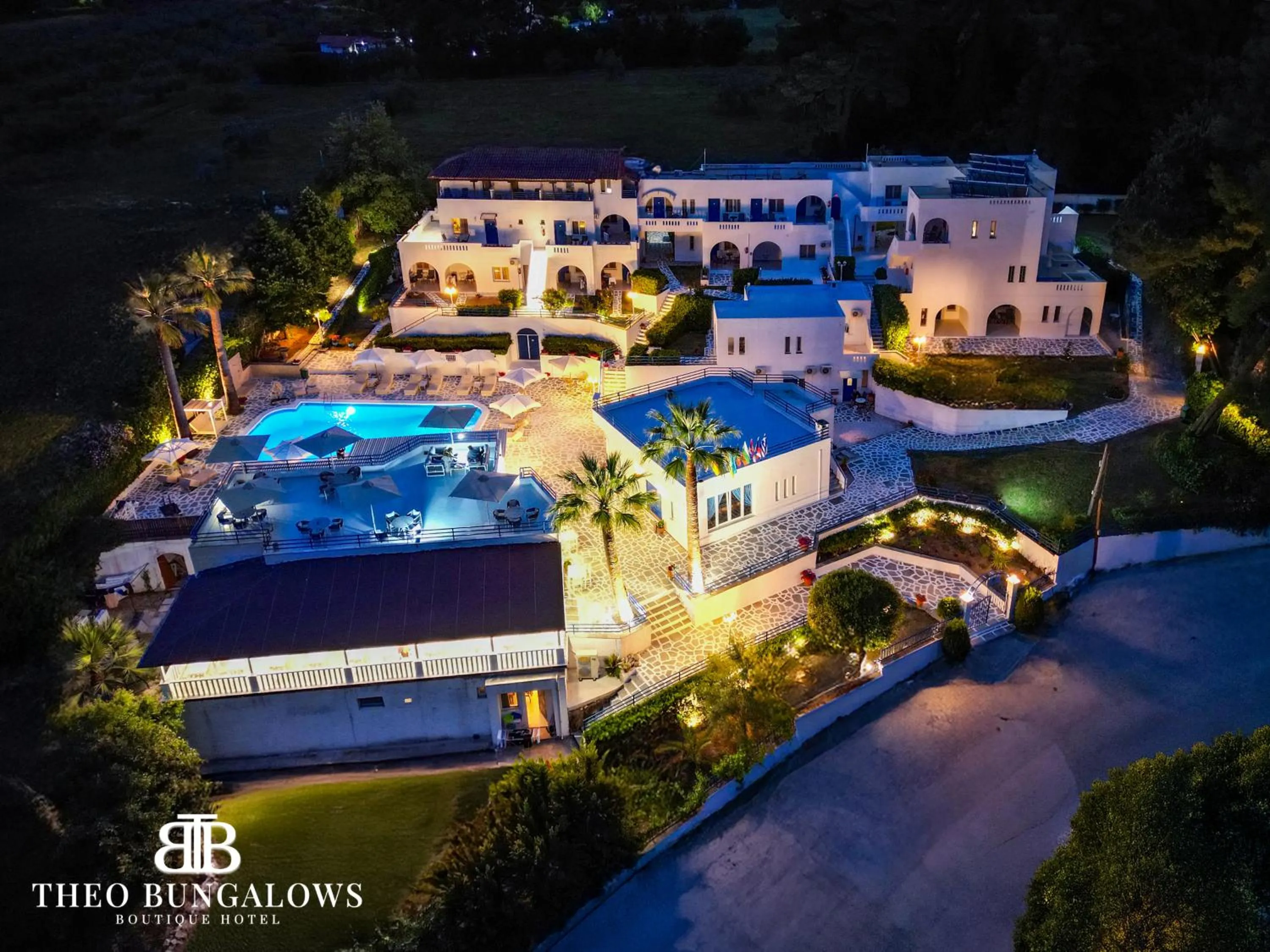 Property building in Theo Bungalows Boutique Hotel