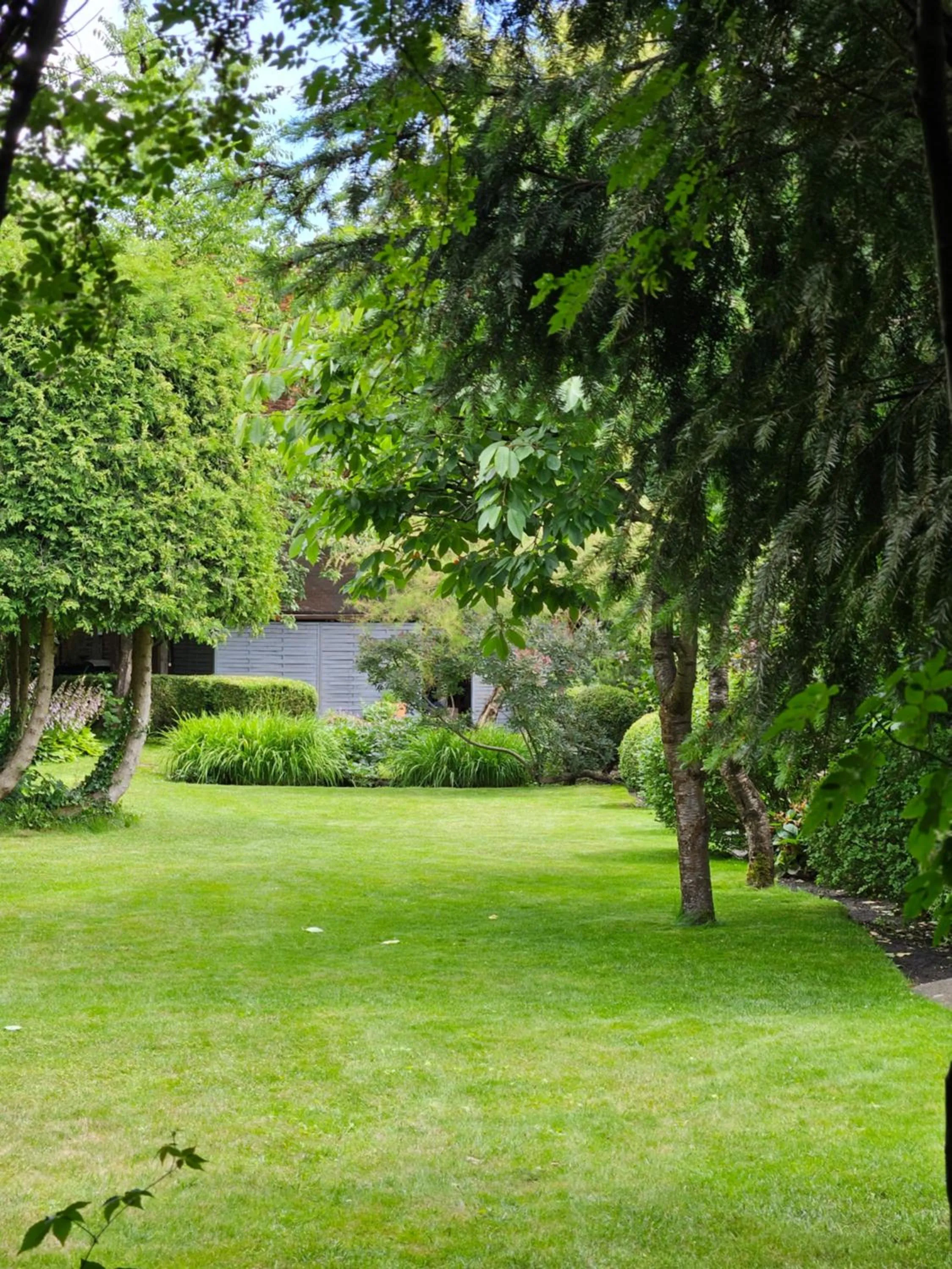 Garden in Hotel Marmułowski