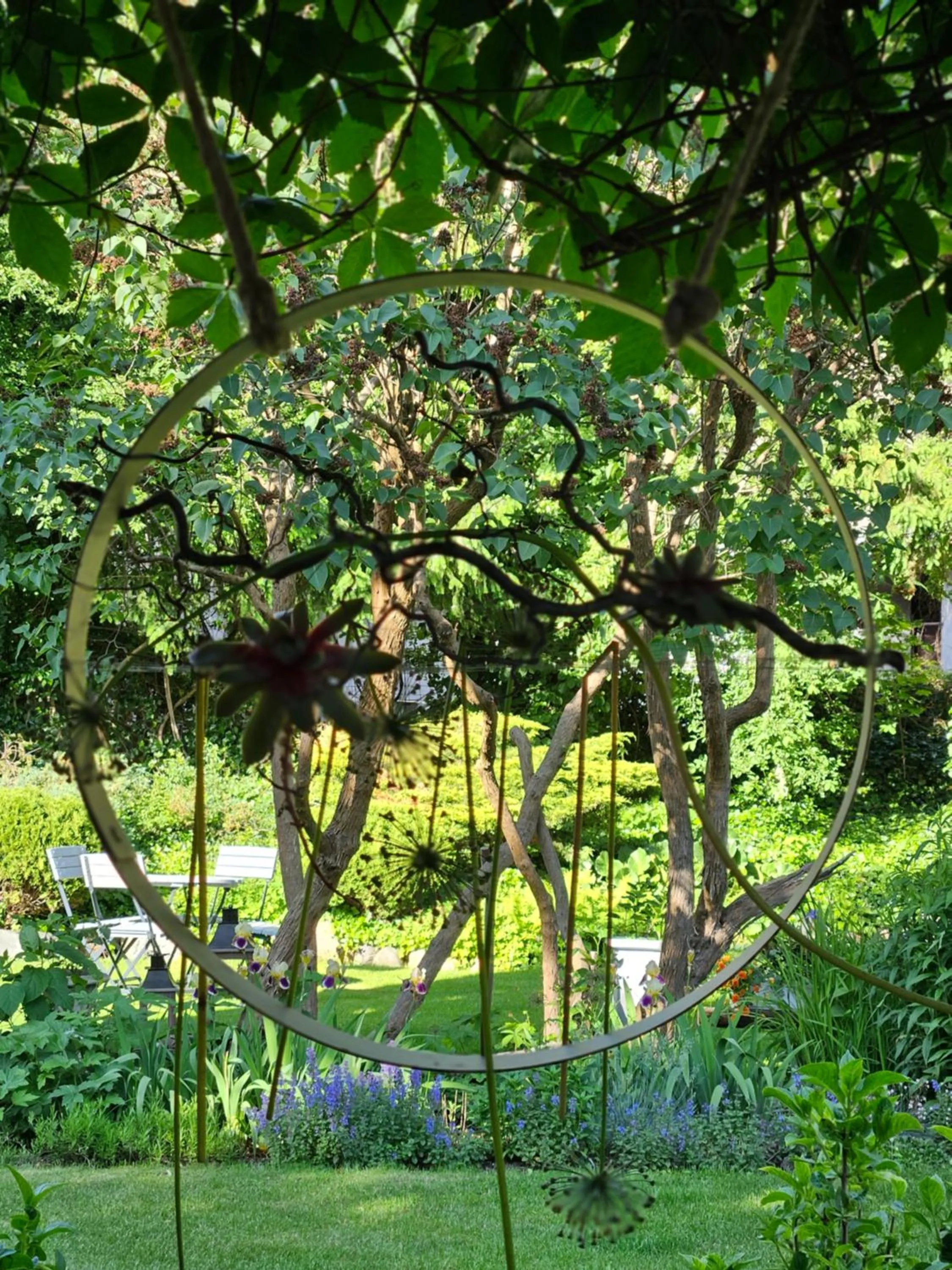 Garden in Hotel Marmułowski