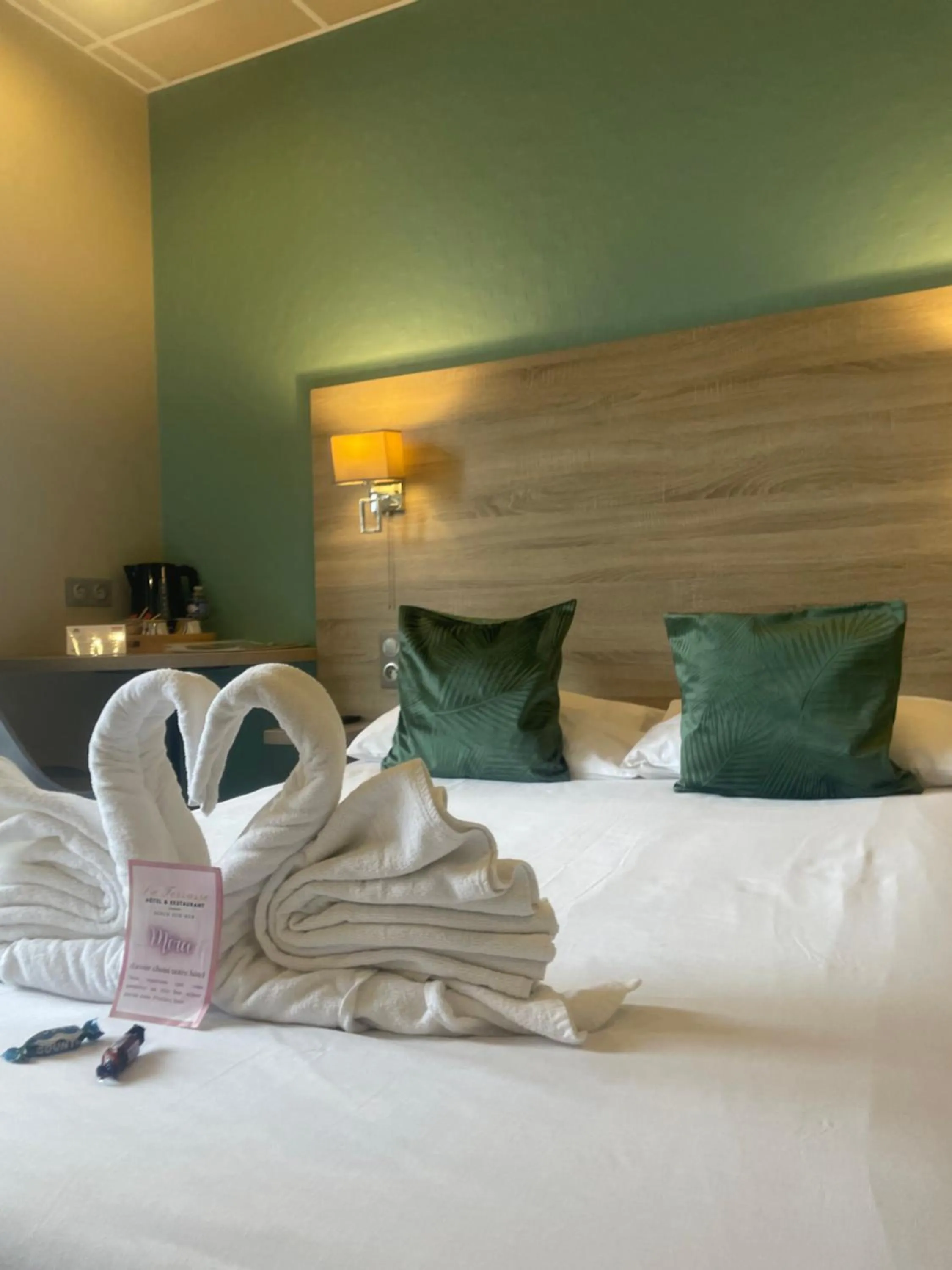 Bed in Hotel de la Terrasse