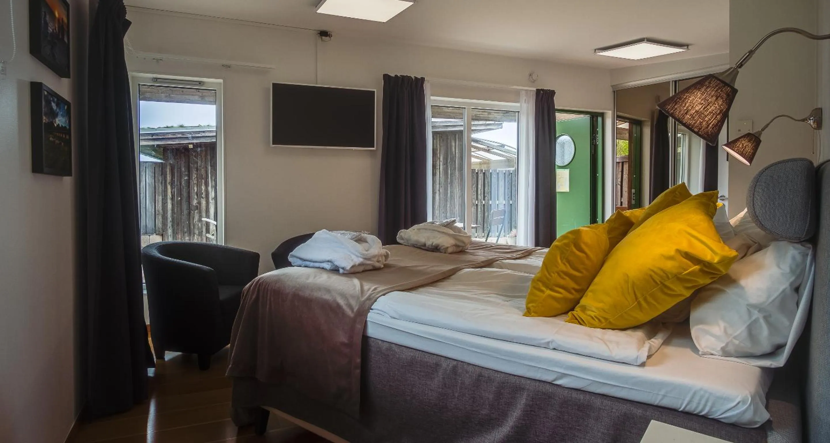 Bedroom, Bed in Hotell och Restaurang Hovs Hallar