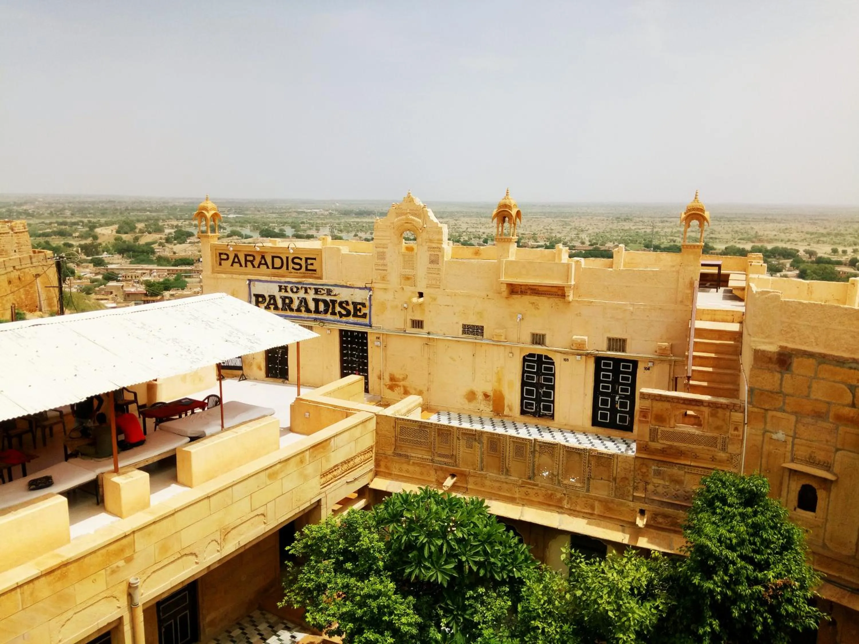 City view in Hotel Paradise