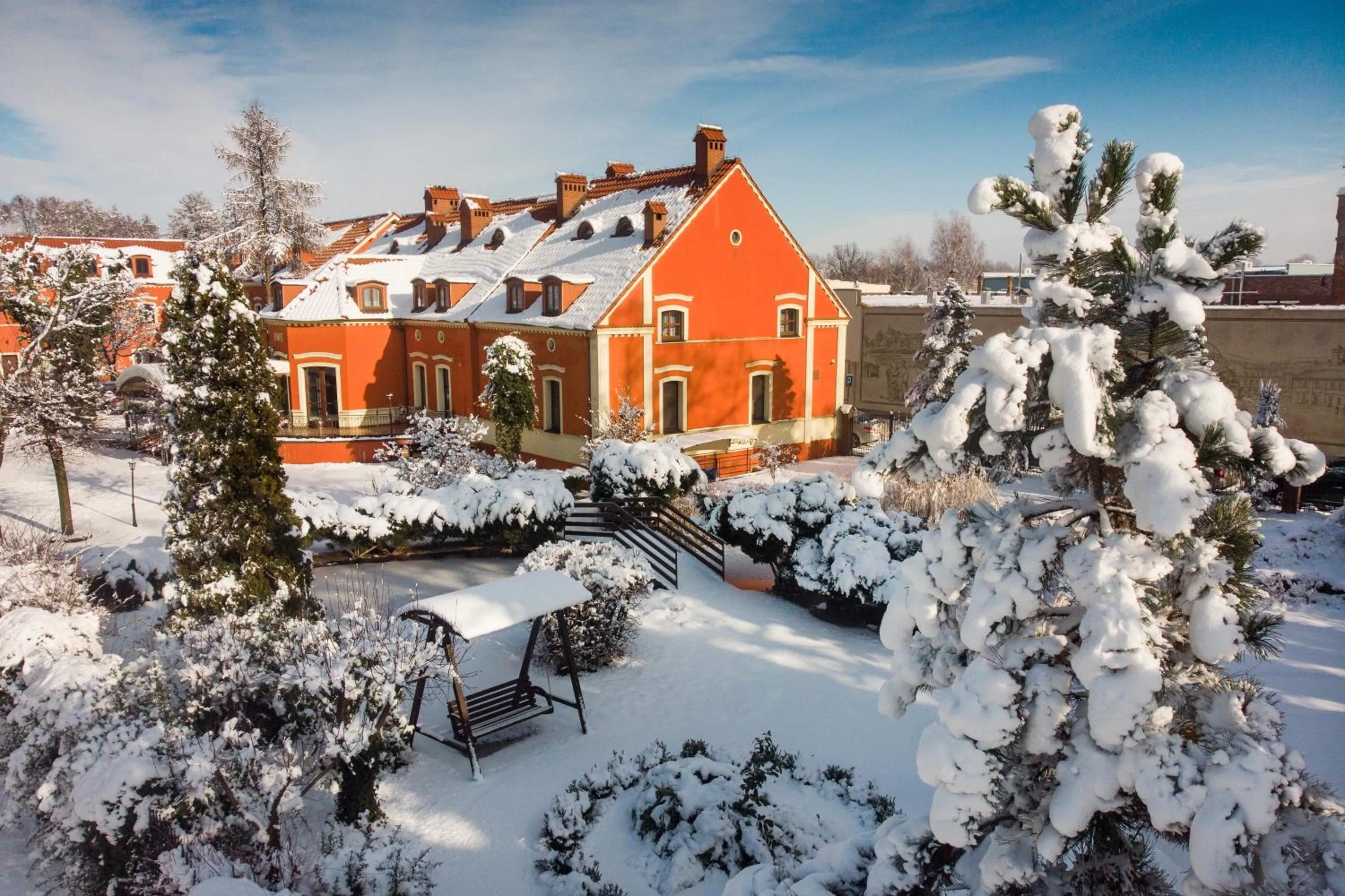 Bird's eye view in Dworek 1885