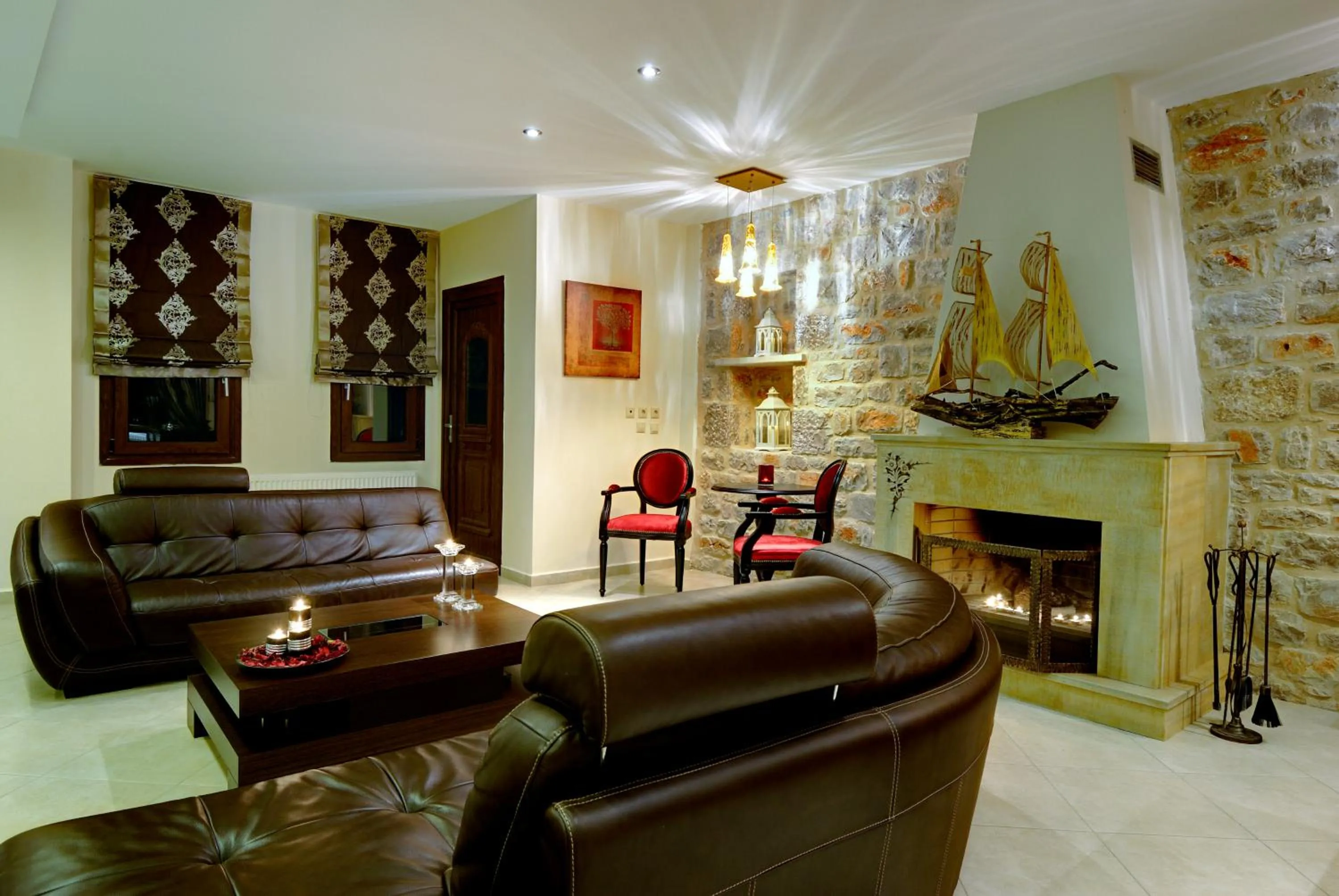 Lounge or bar in Byzantinon Hotel
