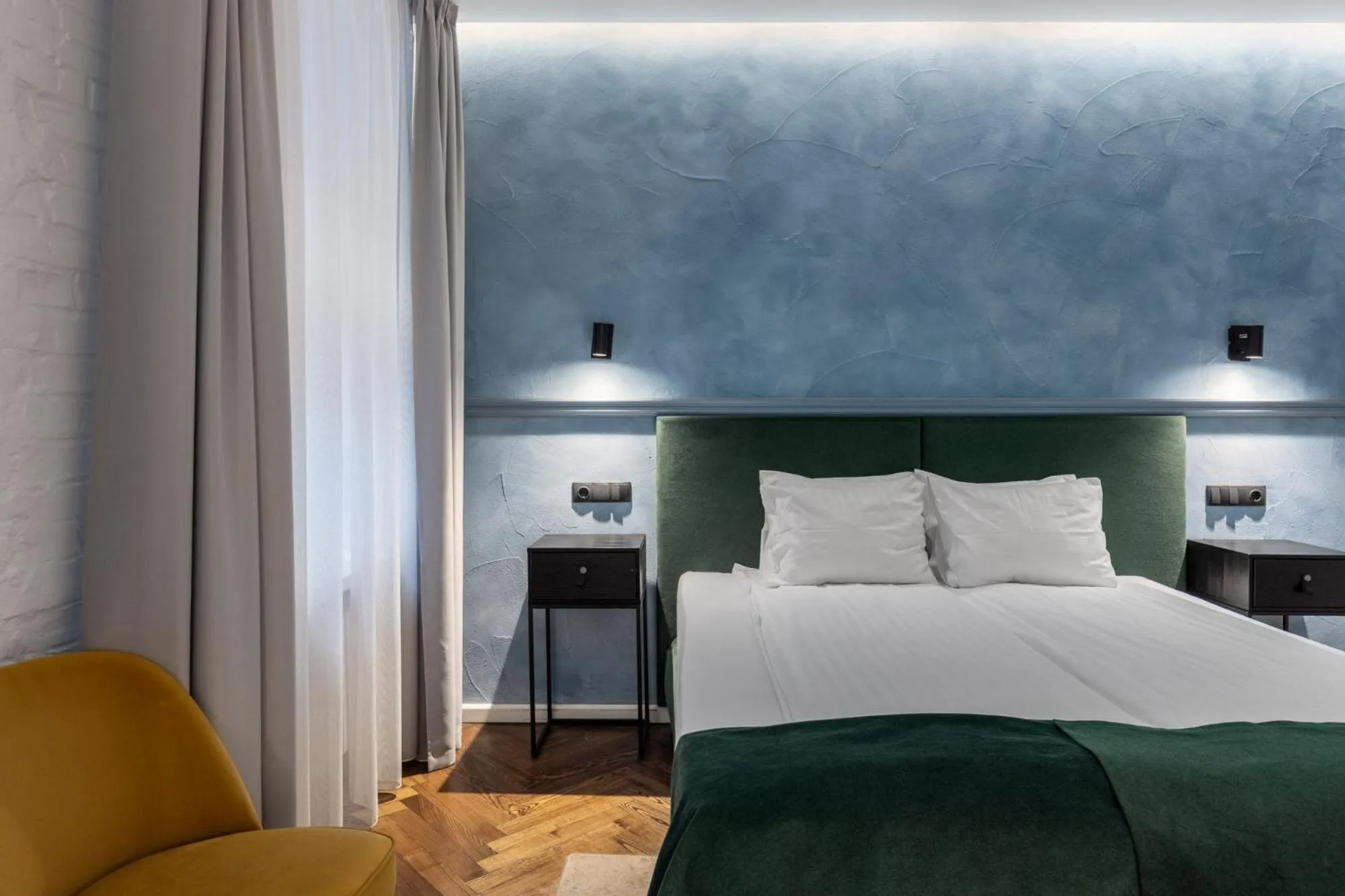 Bedroom, Bed in Konventa Sēta Hotel - Keystone Collection