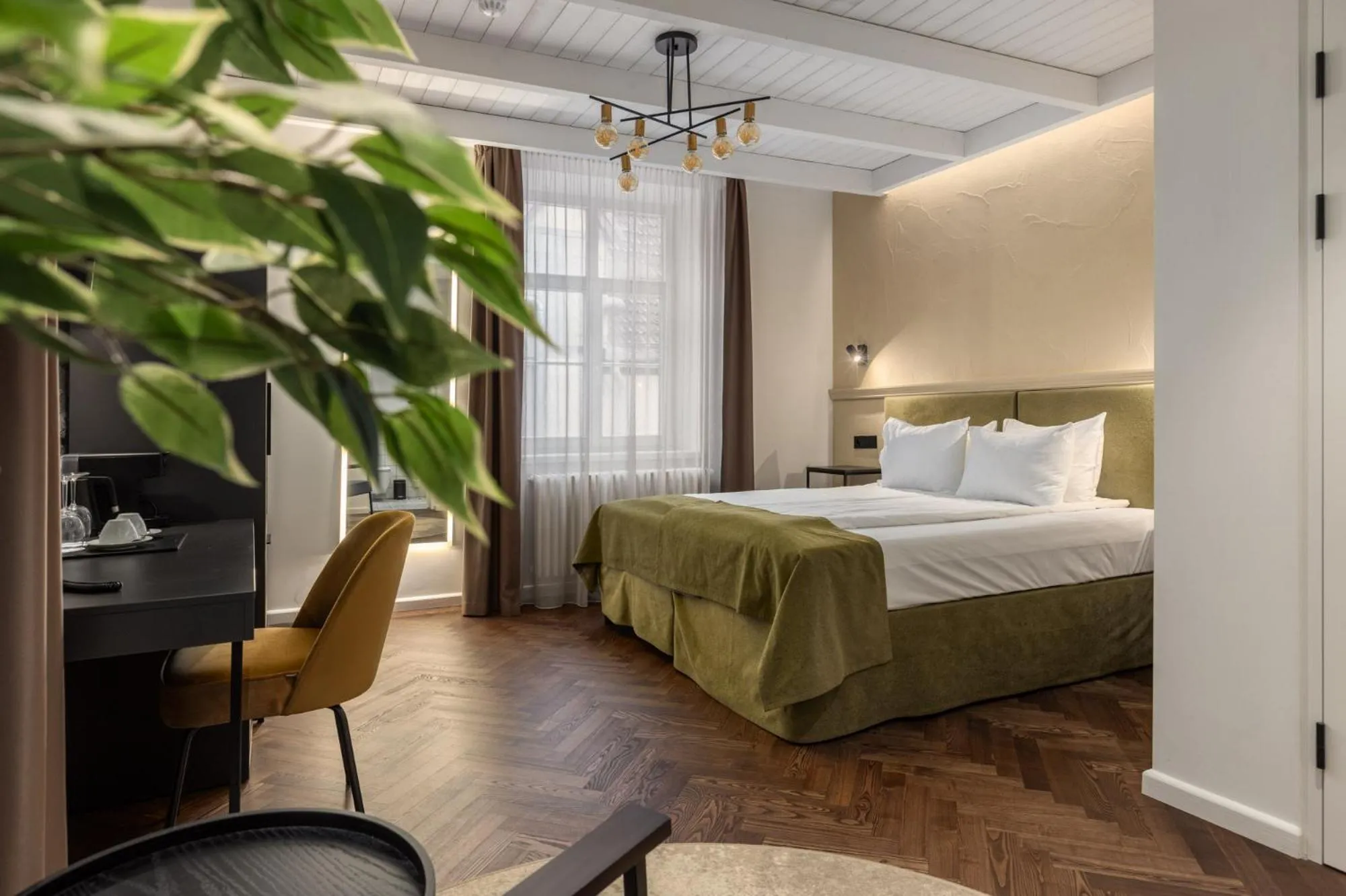 Bedroom, Bed in Konventa Sēta Hotel - Keystone Collection