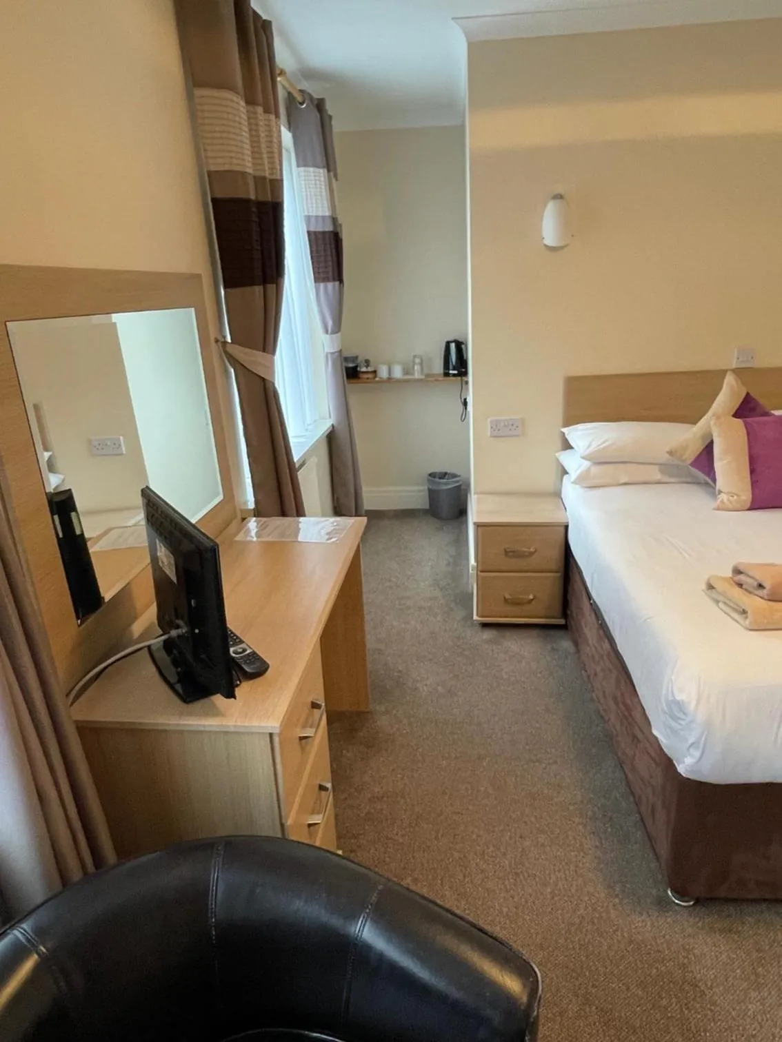 Bed in Merlewood Hotel