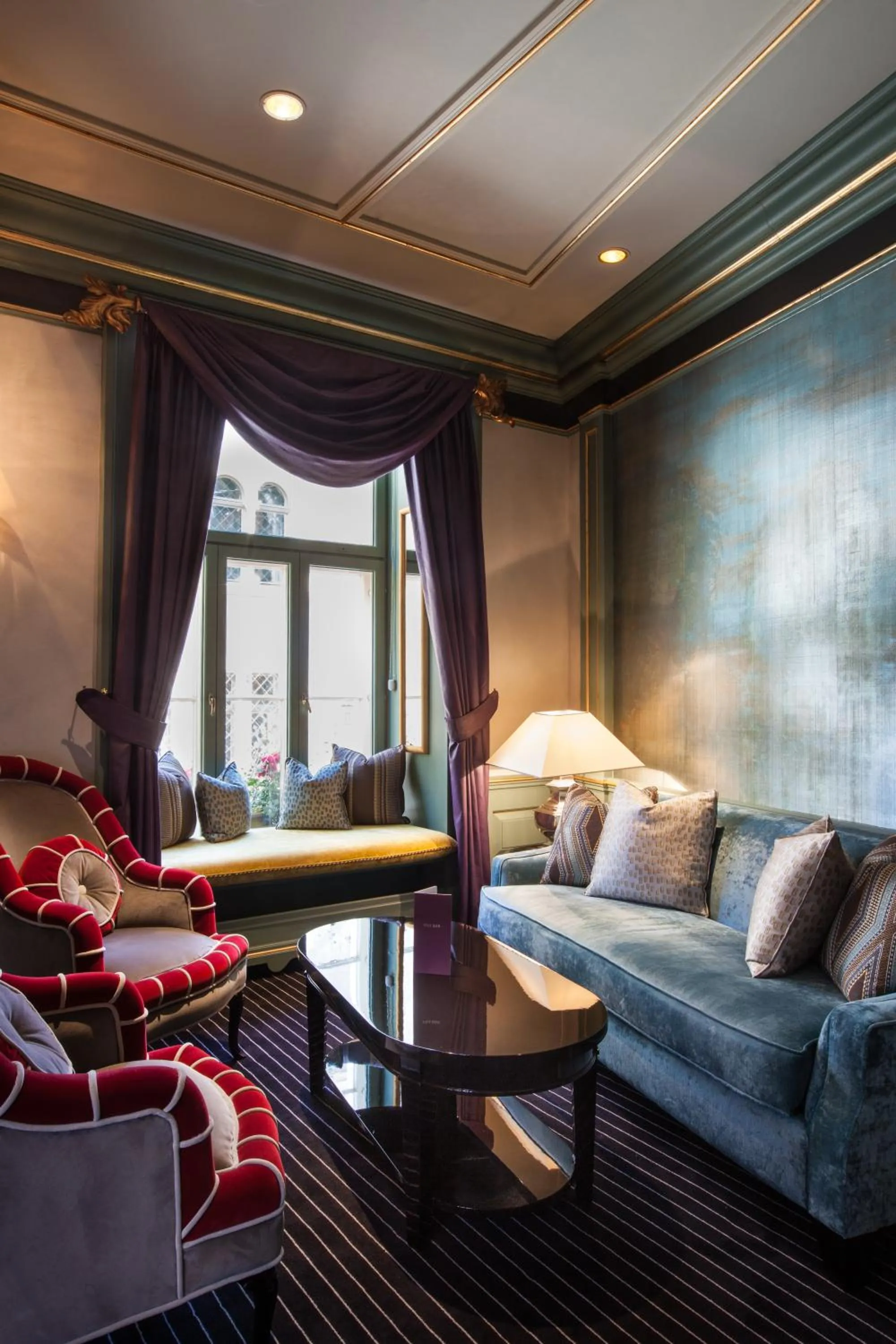 Lounge or bar in Grand Palace Hotel - Small Luxury Hotels of the World