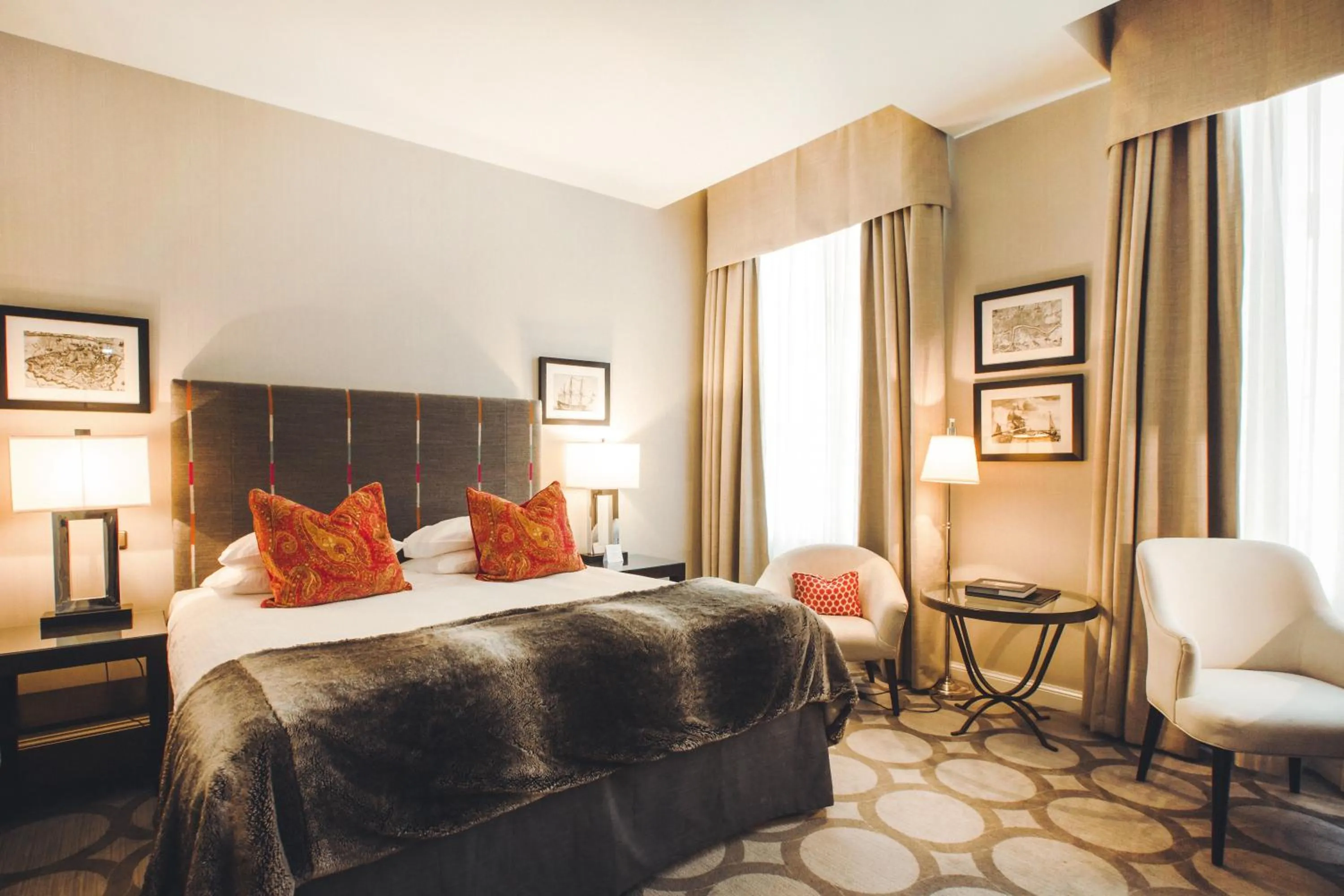 Bed in Grand Palace Hotel - Small Luxury Hotels of the World