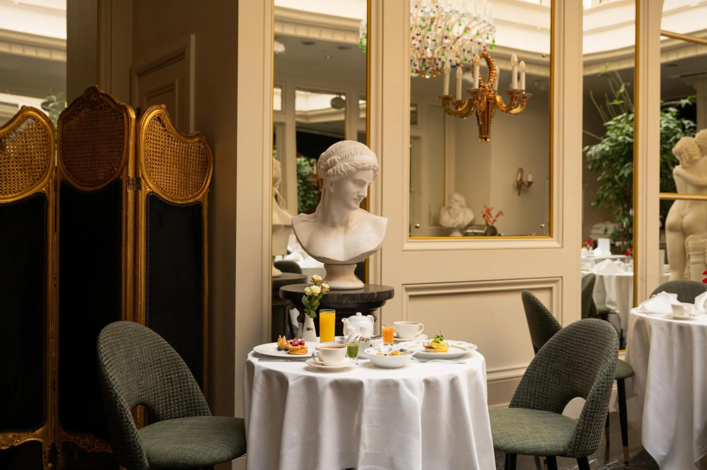 Decorative detail in Grand Palace Hotel - Small Luxury Hotels of the World