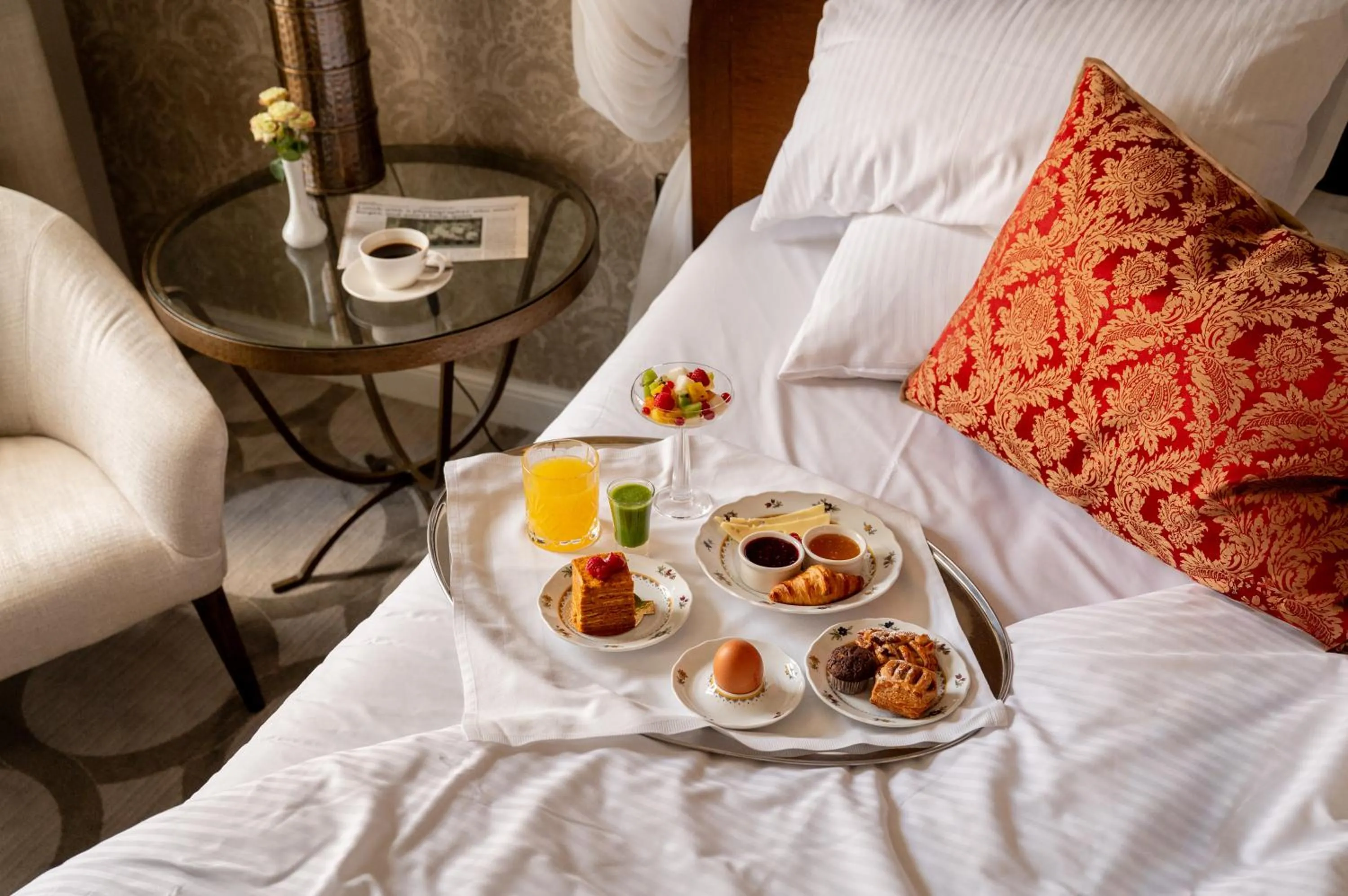 Breakfast, Bed in Grand Palace Hotel - Small Luxury Hotels of the World