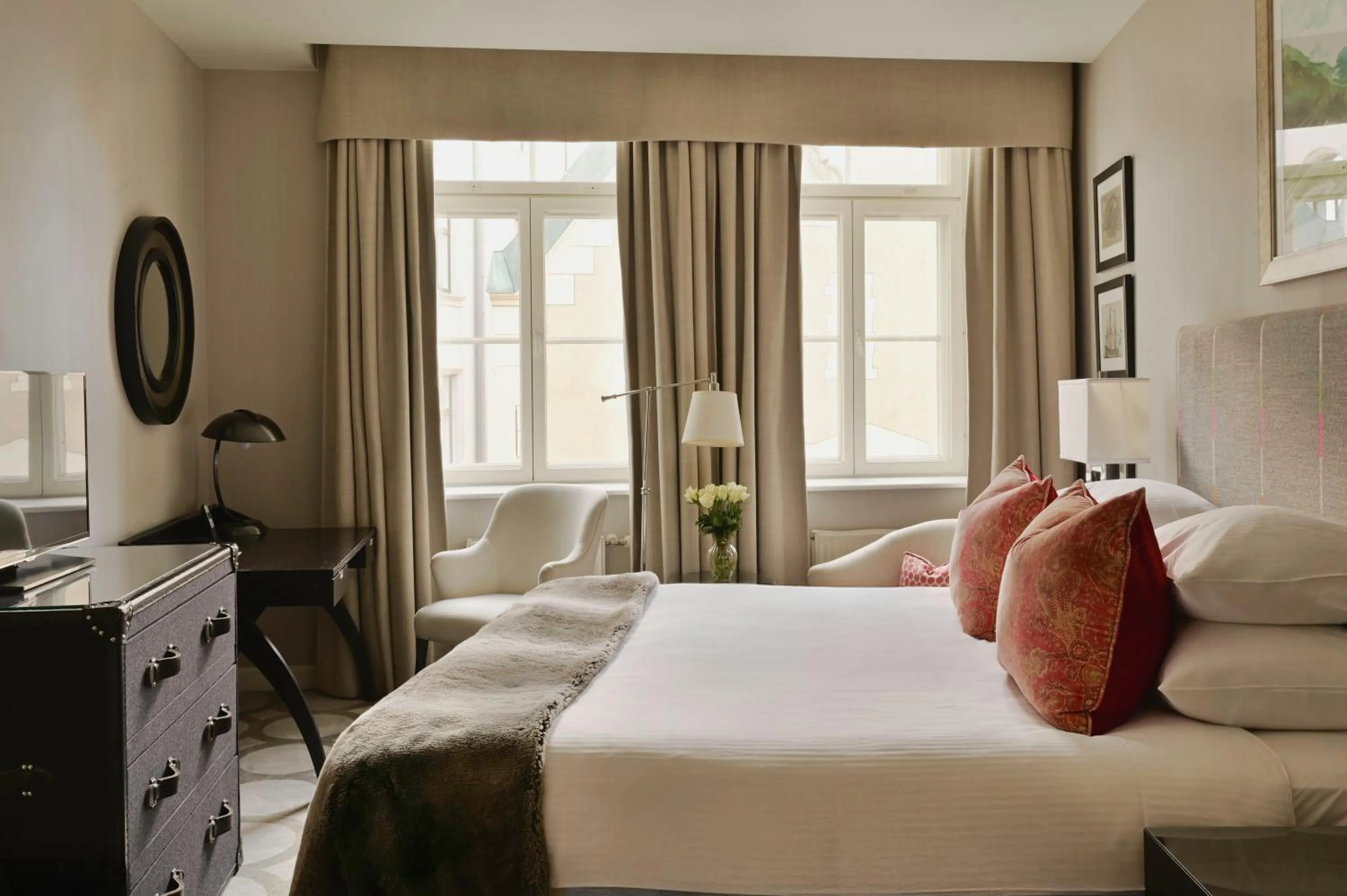 Bedroom, Bed in Grand Palace Hotel - Small Luxury Hotels of the World