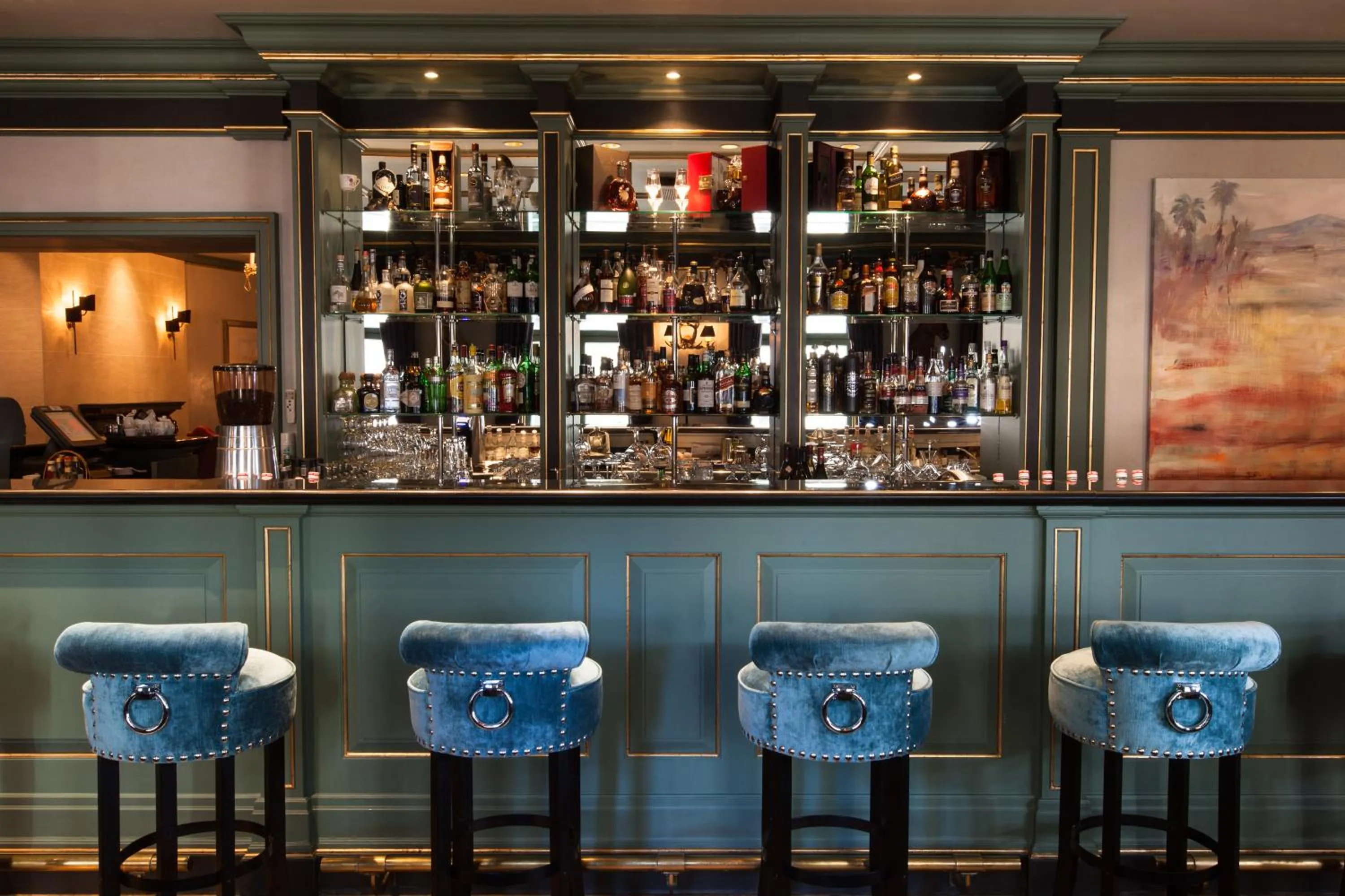 Lounge or bar in Grand Palace Hotel - Small Luxury Hotels of the World