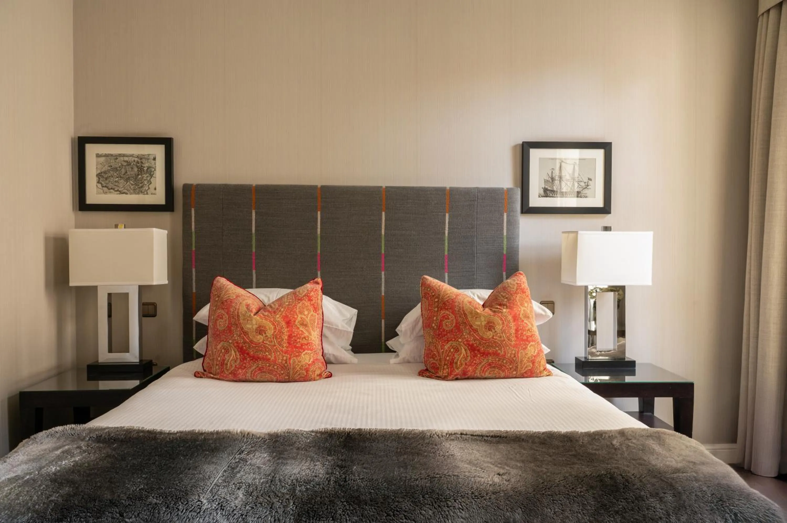 Bed in Grand Palace Hotel - Small Luxury Hotels of the World