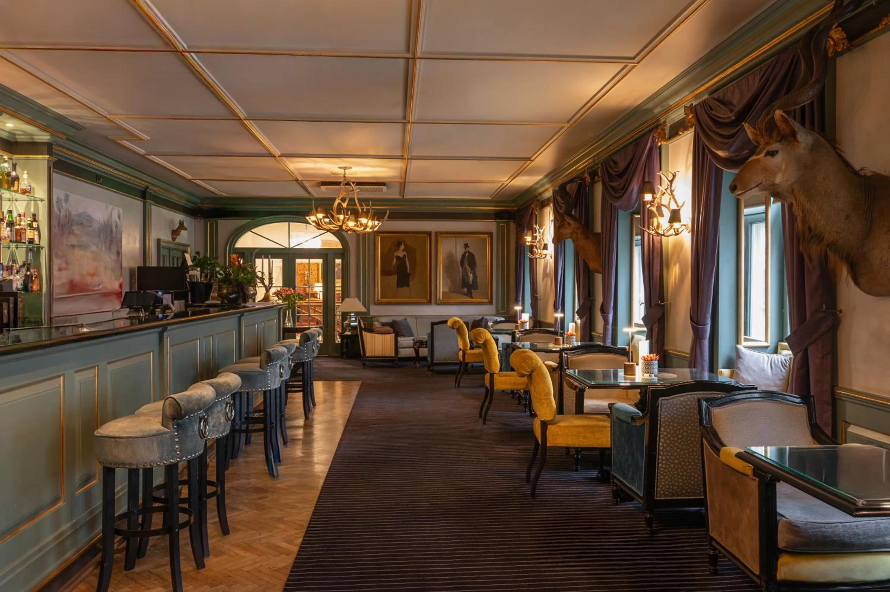Lounge or bar in Grand Palace Hotel - Small Luxury Hotels of the World