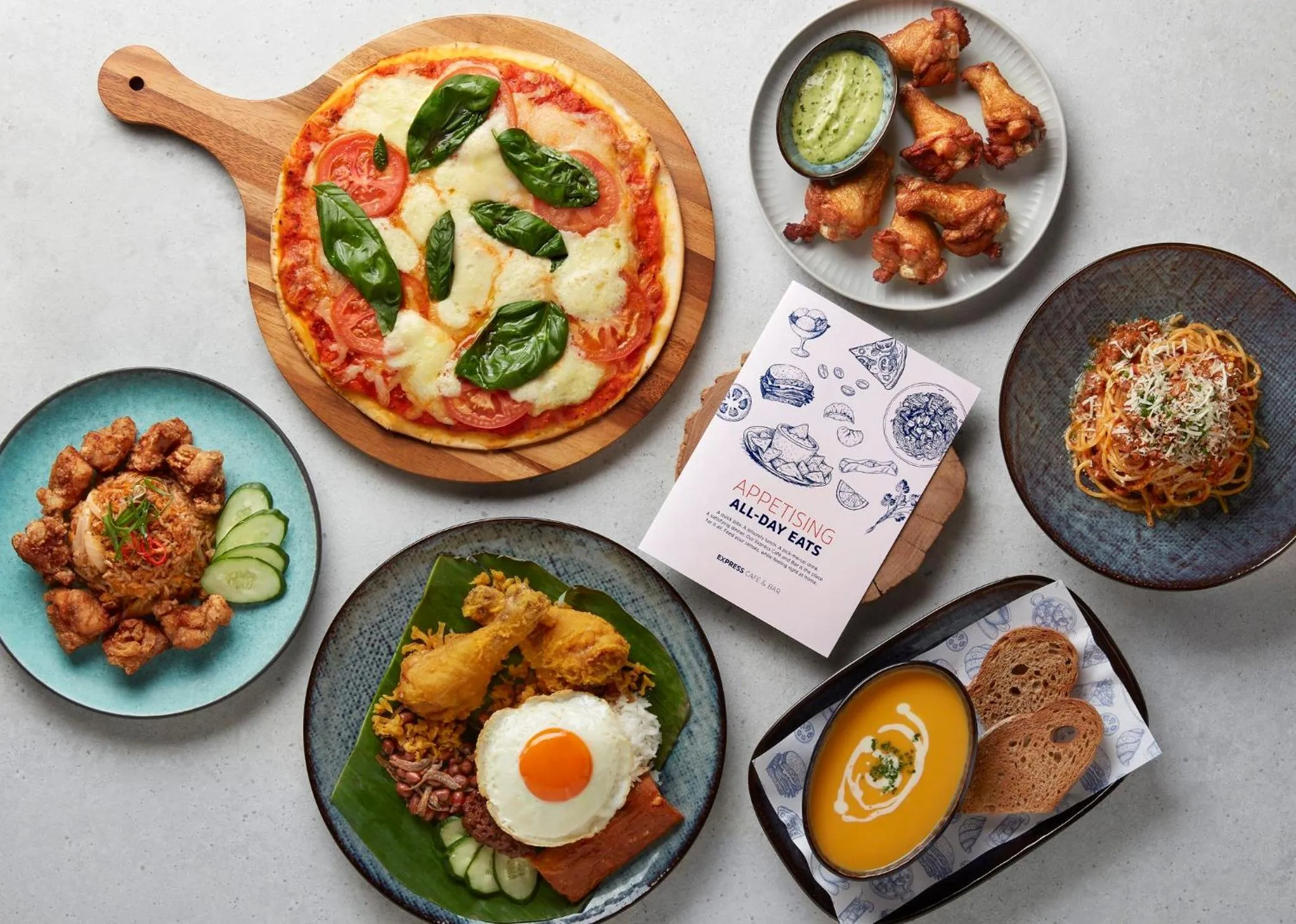 Restaurant/places to eat in Holiday Inn Express & Suites Singapore Novena by IHG